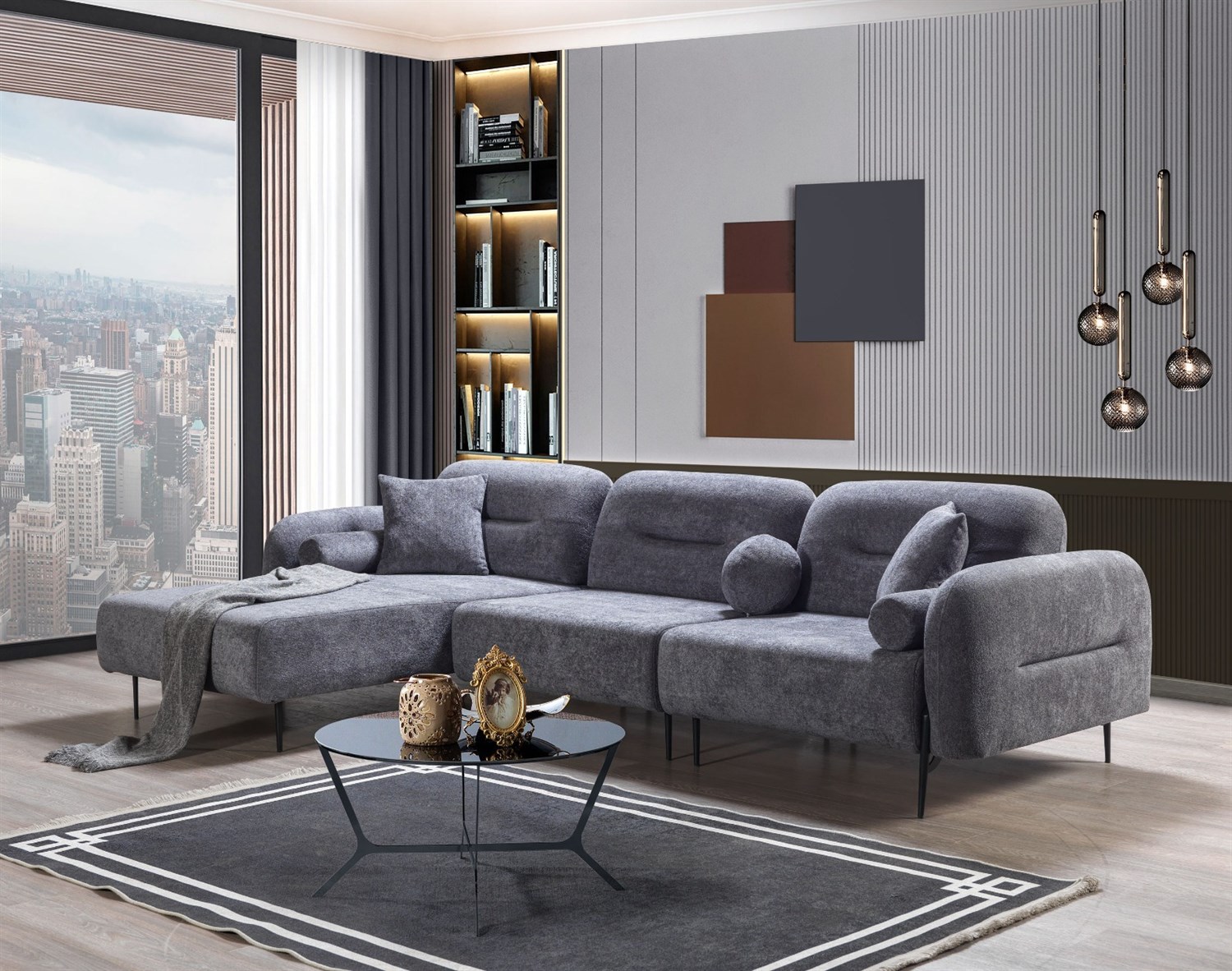 Dekorbizden Nita Köşe Koltuk