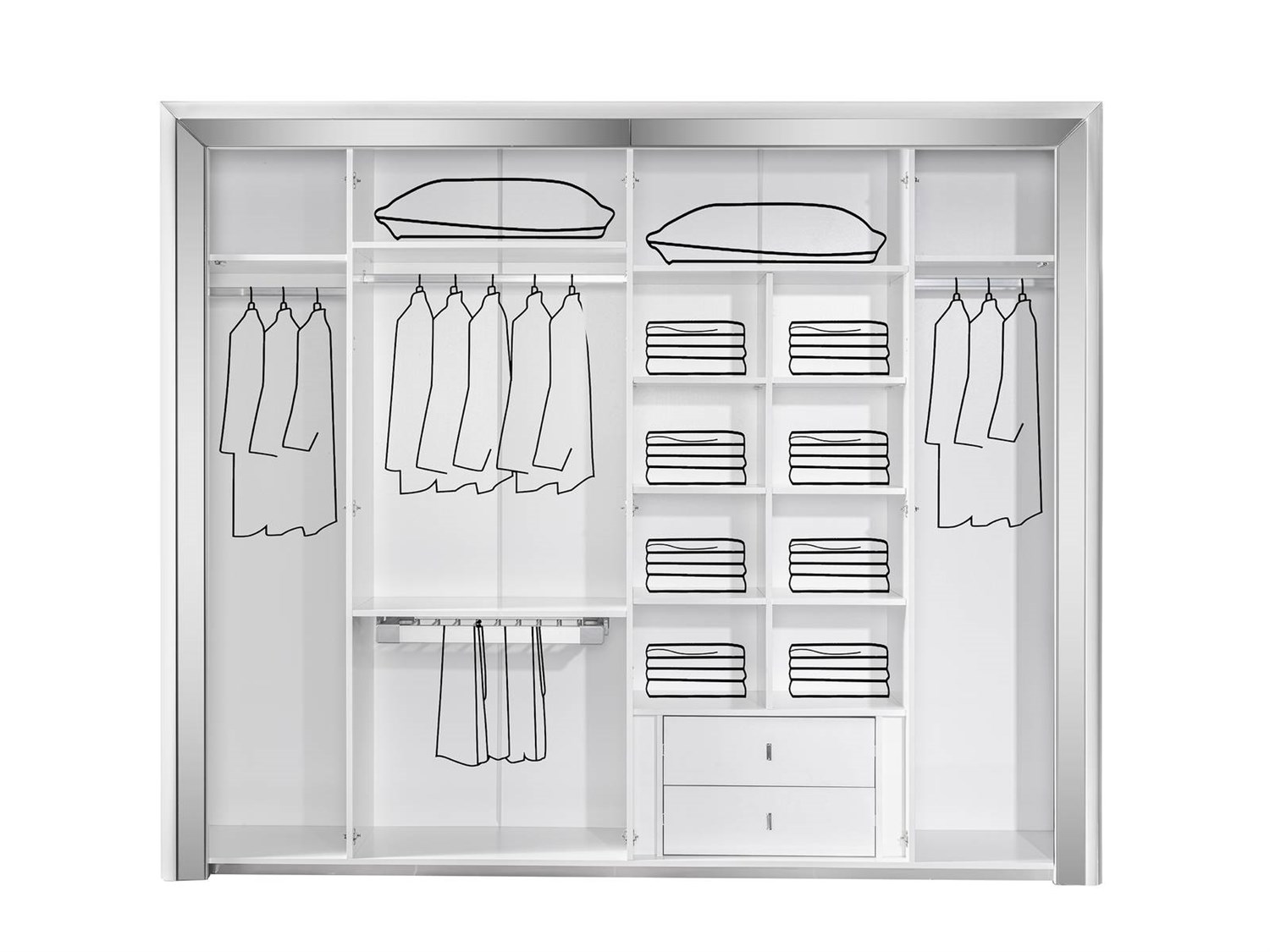 Dekorbizden Nova Yatak Odası Gardırop