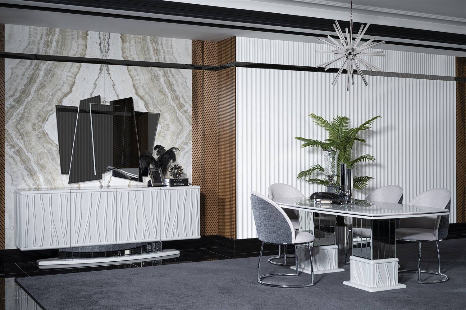 Dekorbizden Nova Yemek Odası Takımı