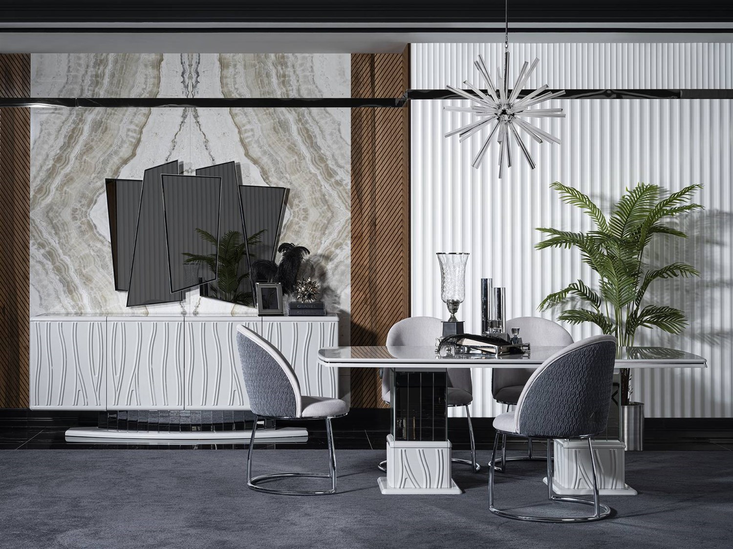 Dekorbizden Nova Yemek Odası Takımı