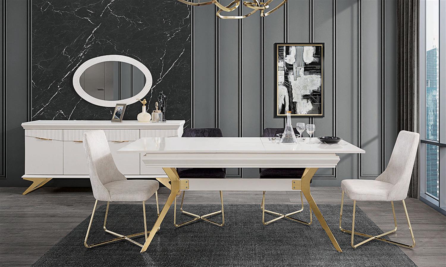 Dekorbizden Olivia Yemek Odası Takımı