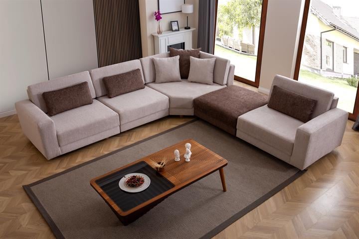 Dekorbizden Padme Köşe Koltuk