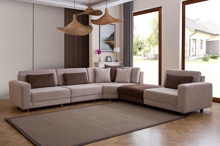 Dekorbizden Padme Köşe Koltuk