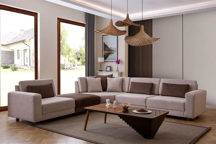 Dekorbizden Padme Köşe Koltuk