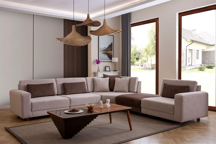 Dekorbizden Padme Köşe Koltuk