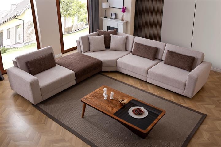 Dekorbizden Padme Köşe Koltuk