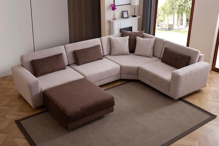 Dekorbizden Padme Köşe Koltuk