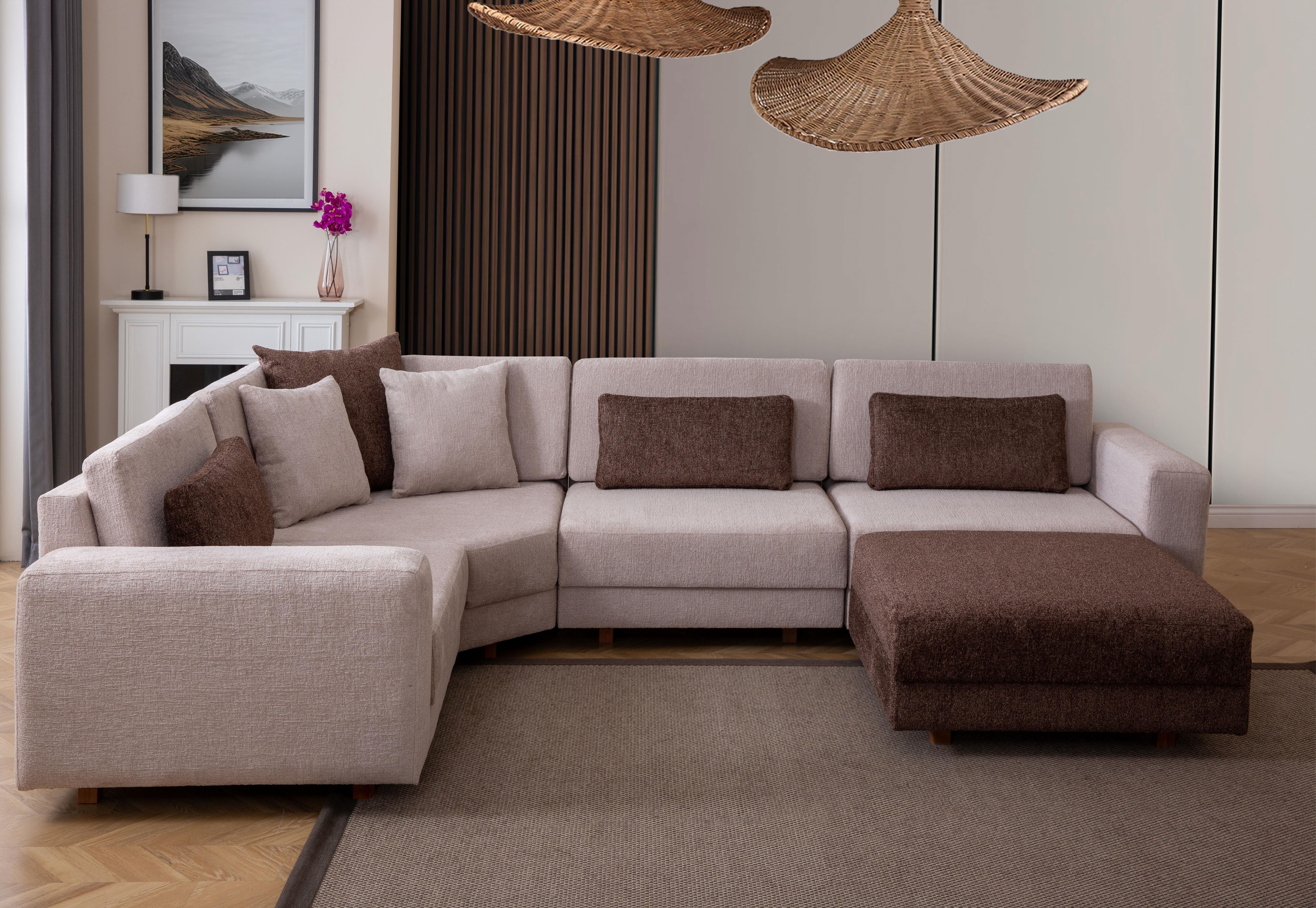 Dekorbizden Padme Köşe Koltuk