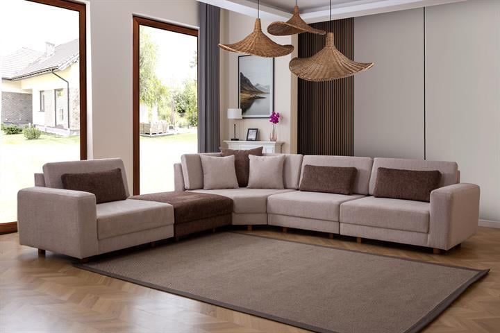 Dekorbizden Padme Köşe Koltuk