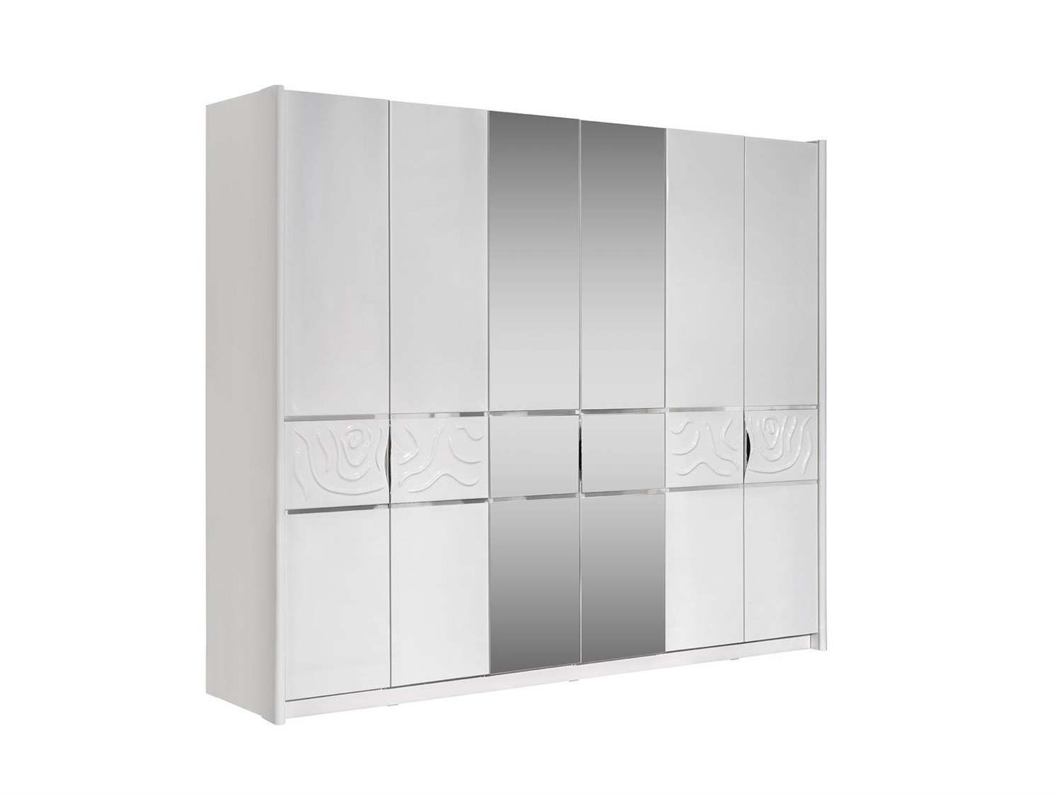 Dekorbizden Parma 6 Kapaklı Yatak Odası Dolabı