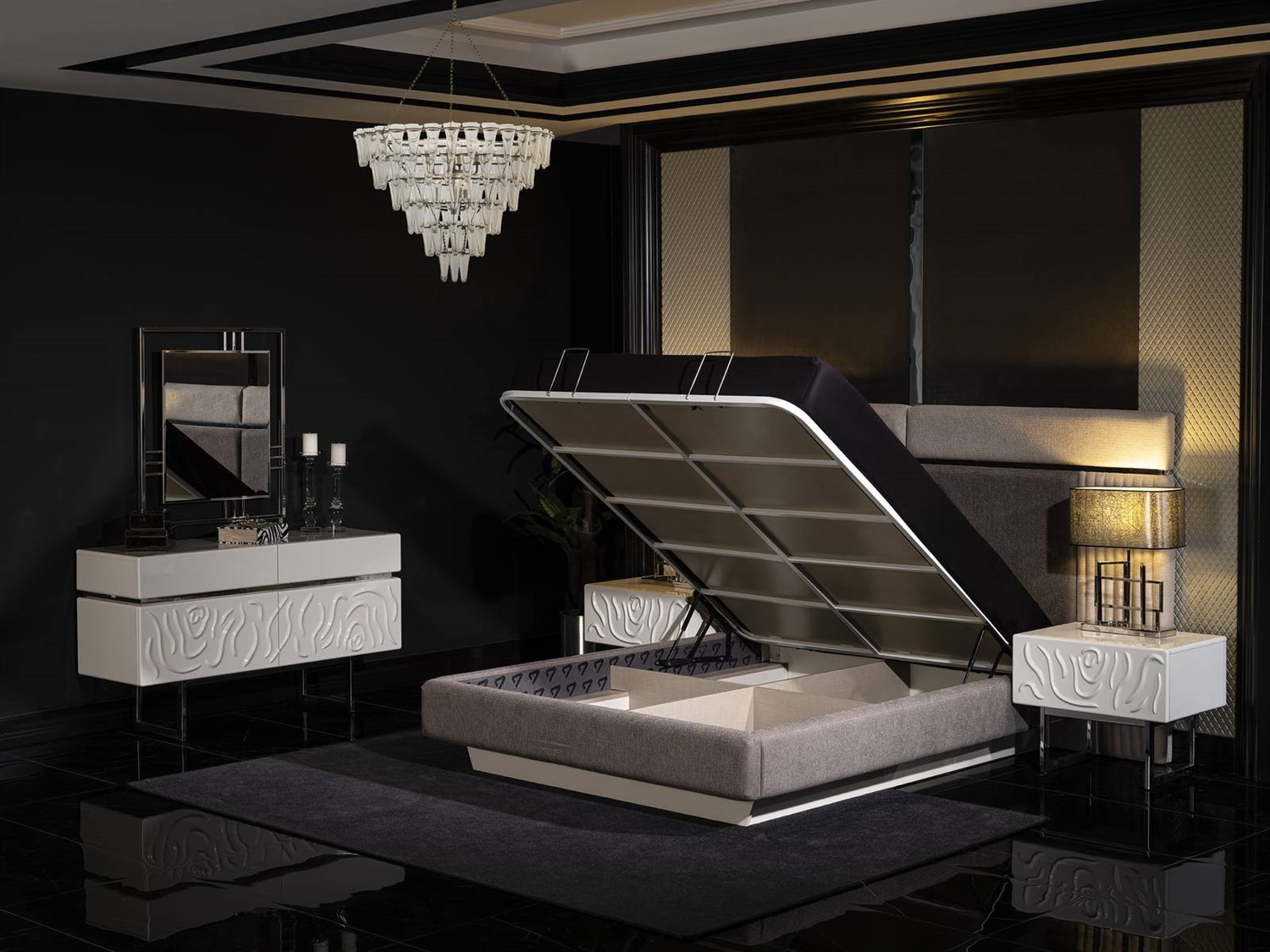 Dekorbizden Parma Bazalı Karyola