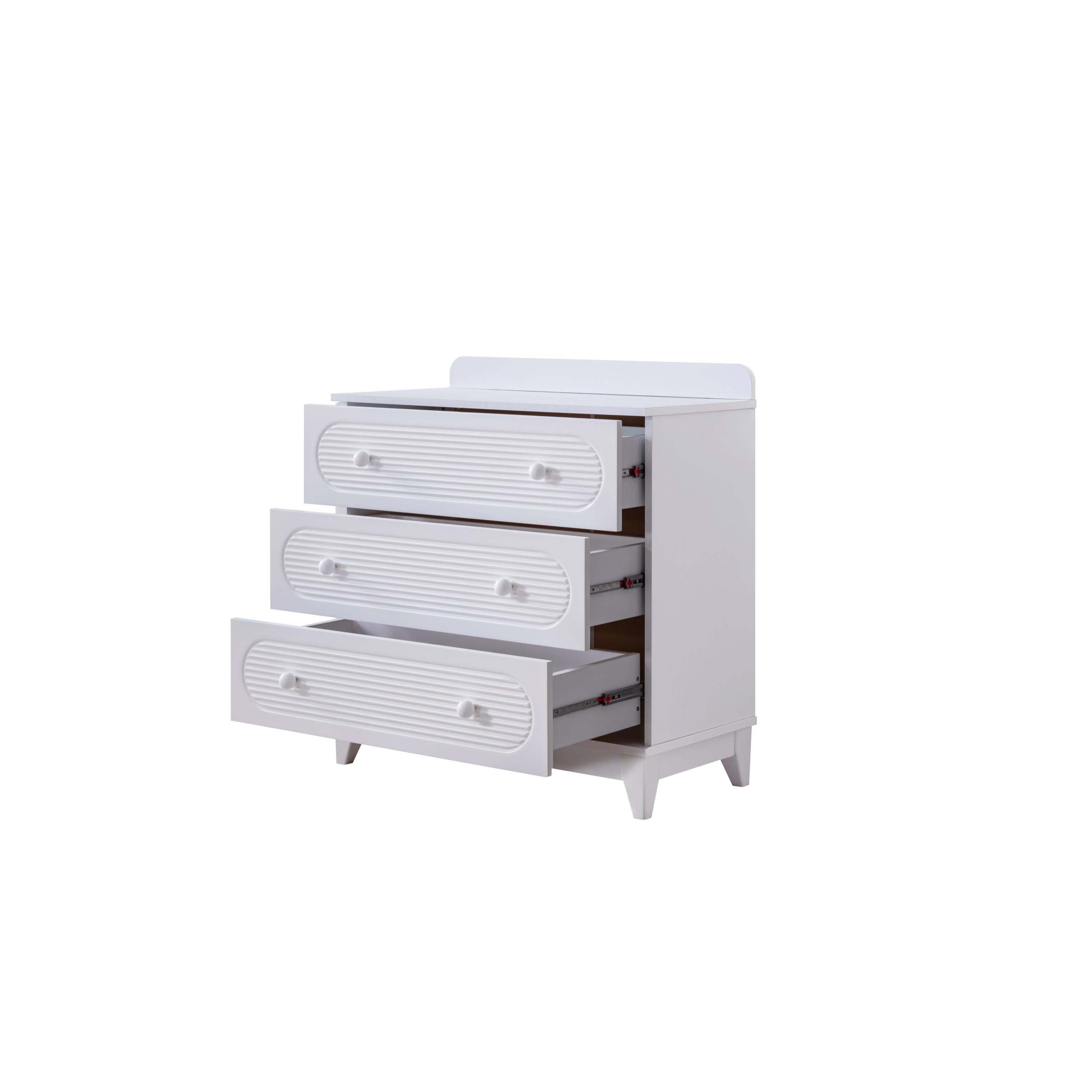 Dekorbizden Perla Beyaz Çocuk Odası Takımı