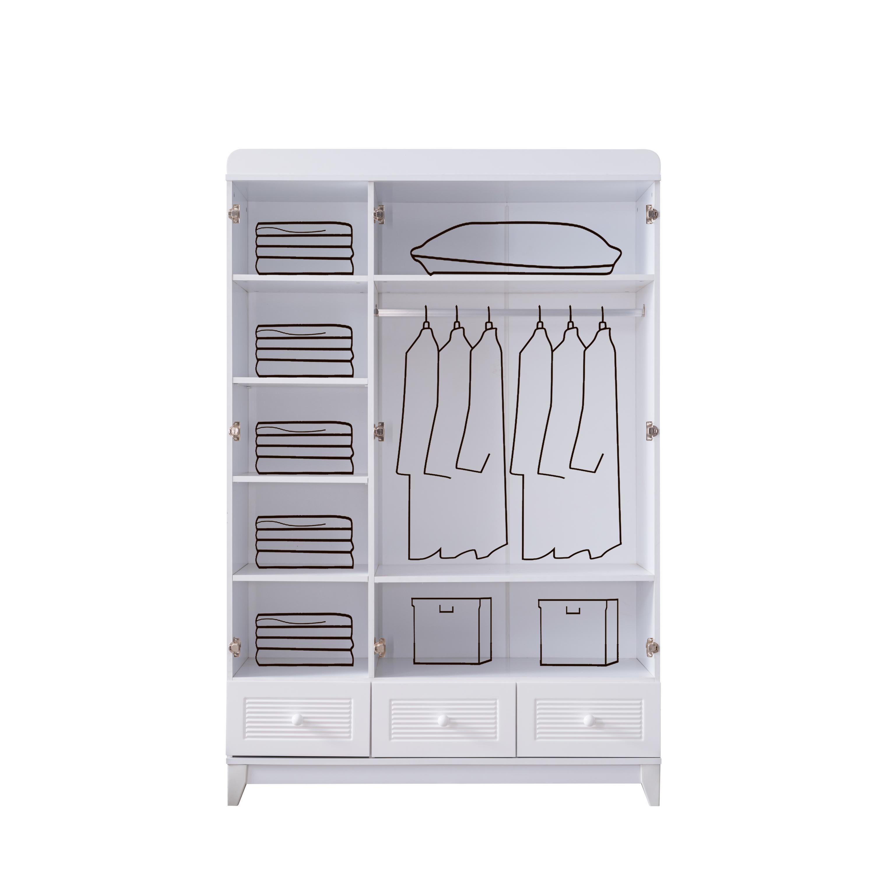 Dekorbizden Perla Beyaz Çocuk Odası Takımı