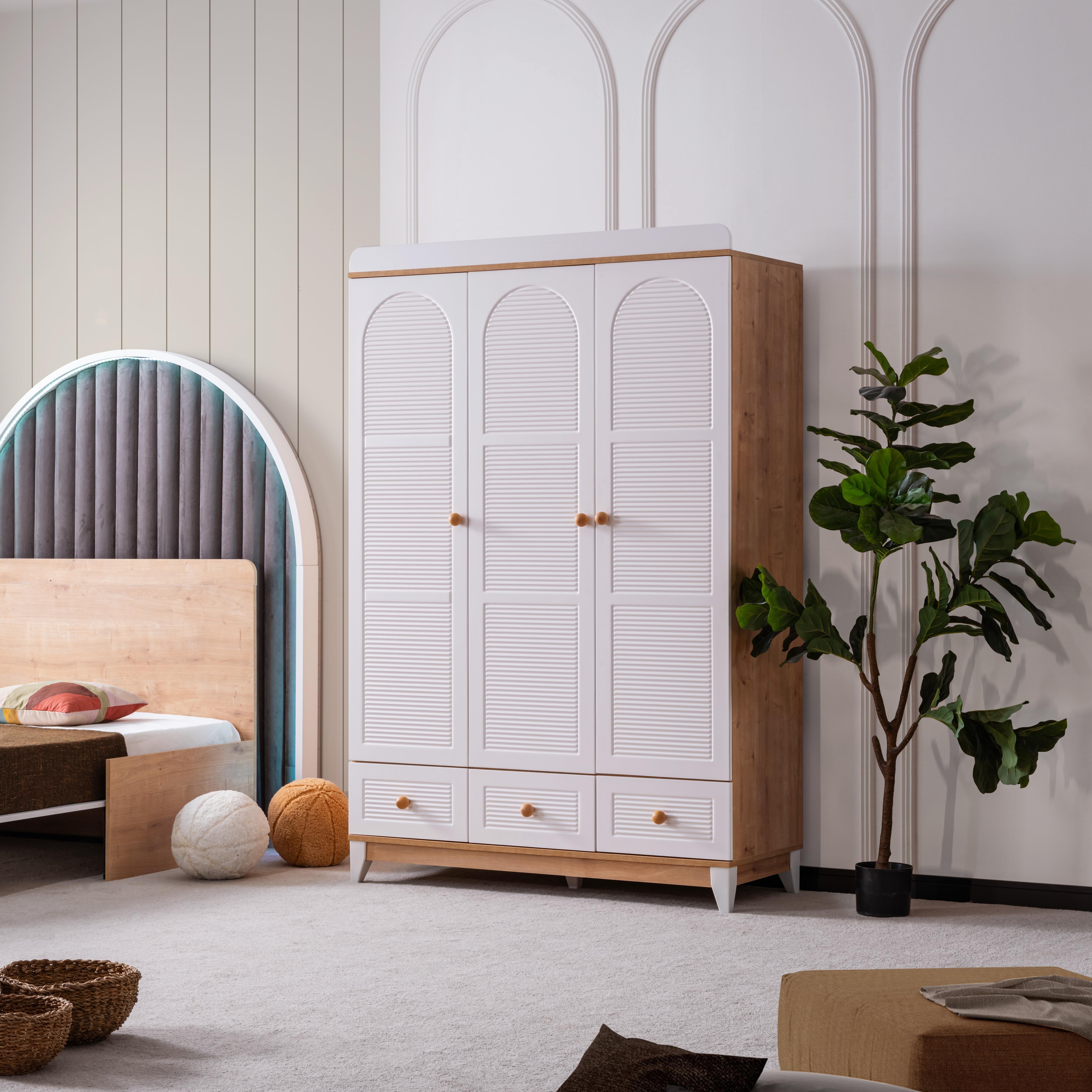 Dekorbizden Perla Meşe Çocuk Odası Takımı