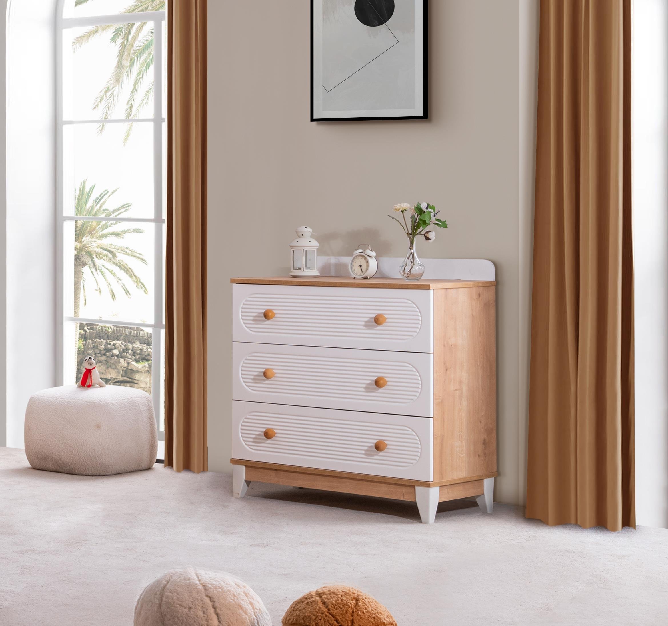 Dekorbizden Perla Meşe Çocuk Odası Takımı