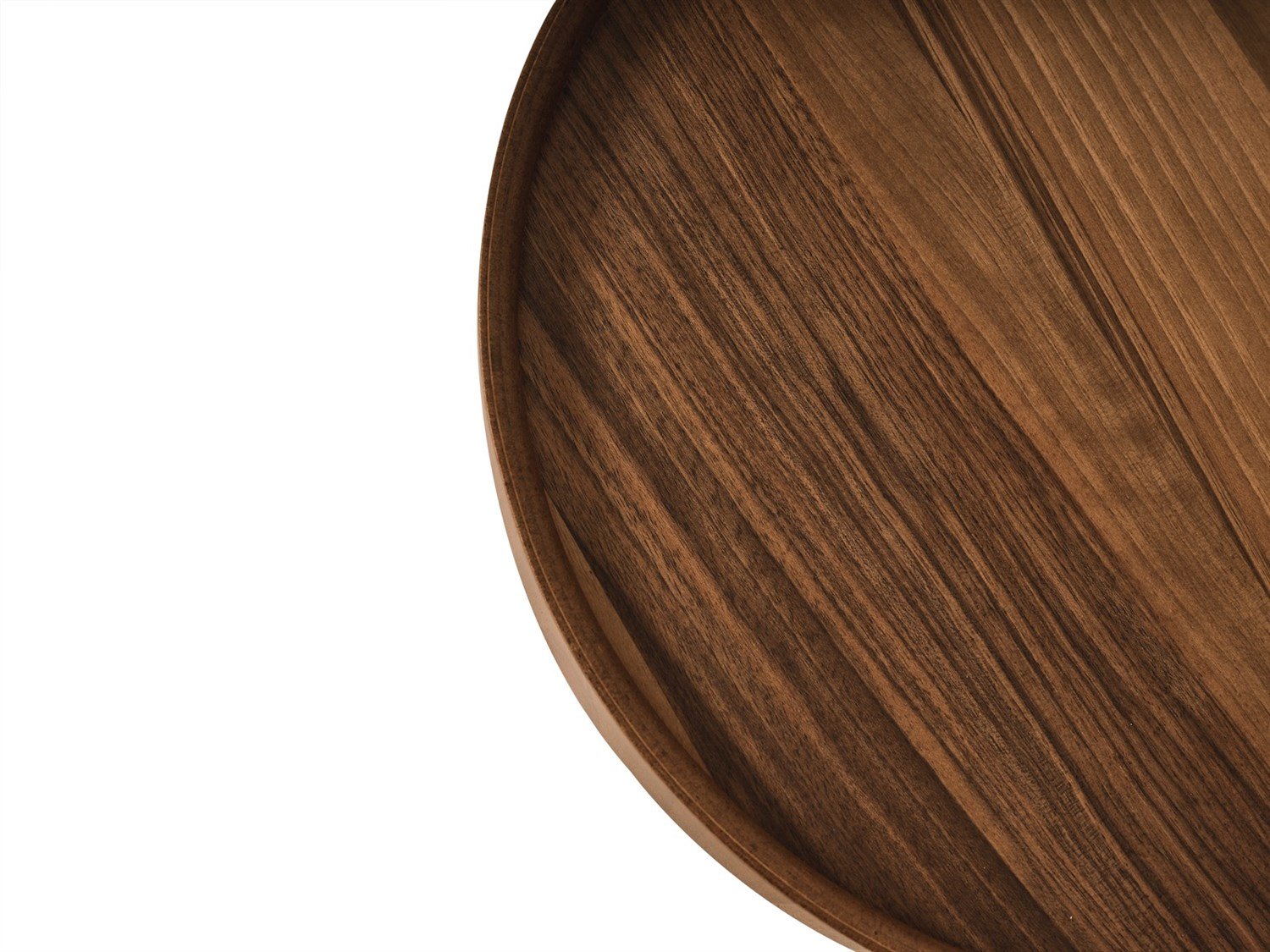 Dekorbizden Polen Ceviz Kaplama Zigon Sehpa