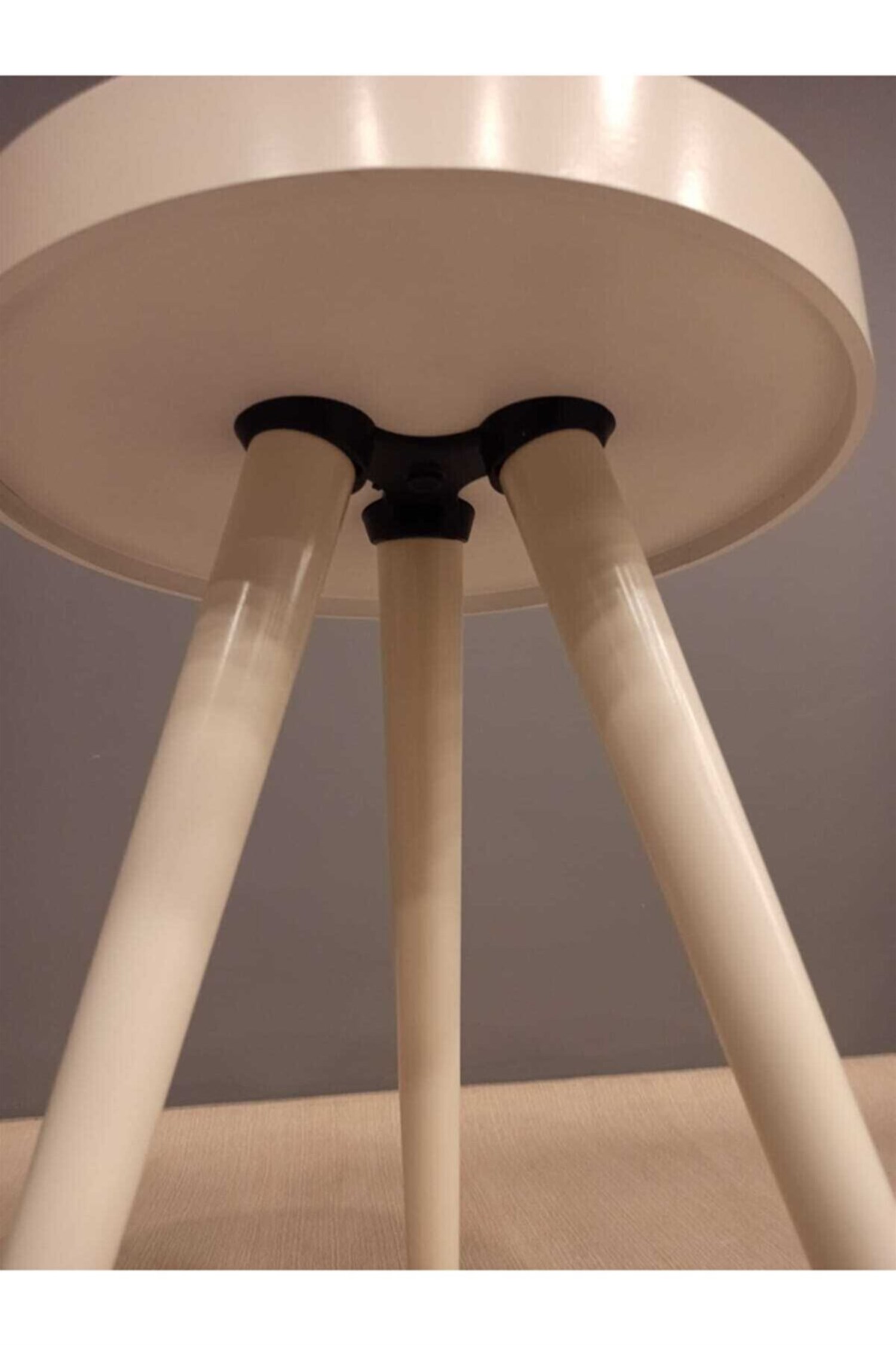 Dekorbizden Polen Ekru Zigon Sehpa