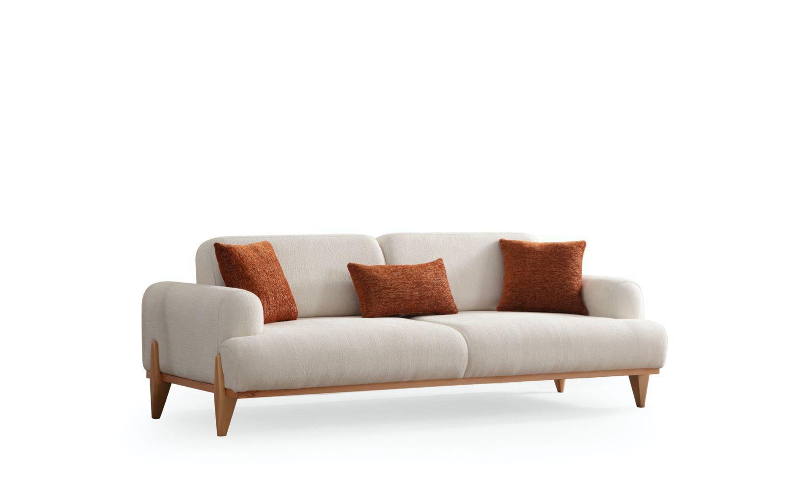 Dekorbizden Poli Üçlü Koltuk 