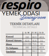 Dekorbizden Respiro Tv Ünitesi