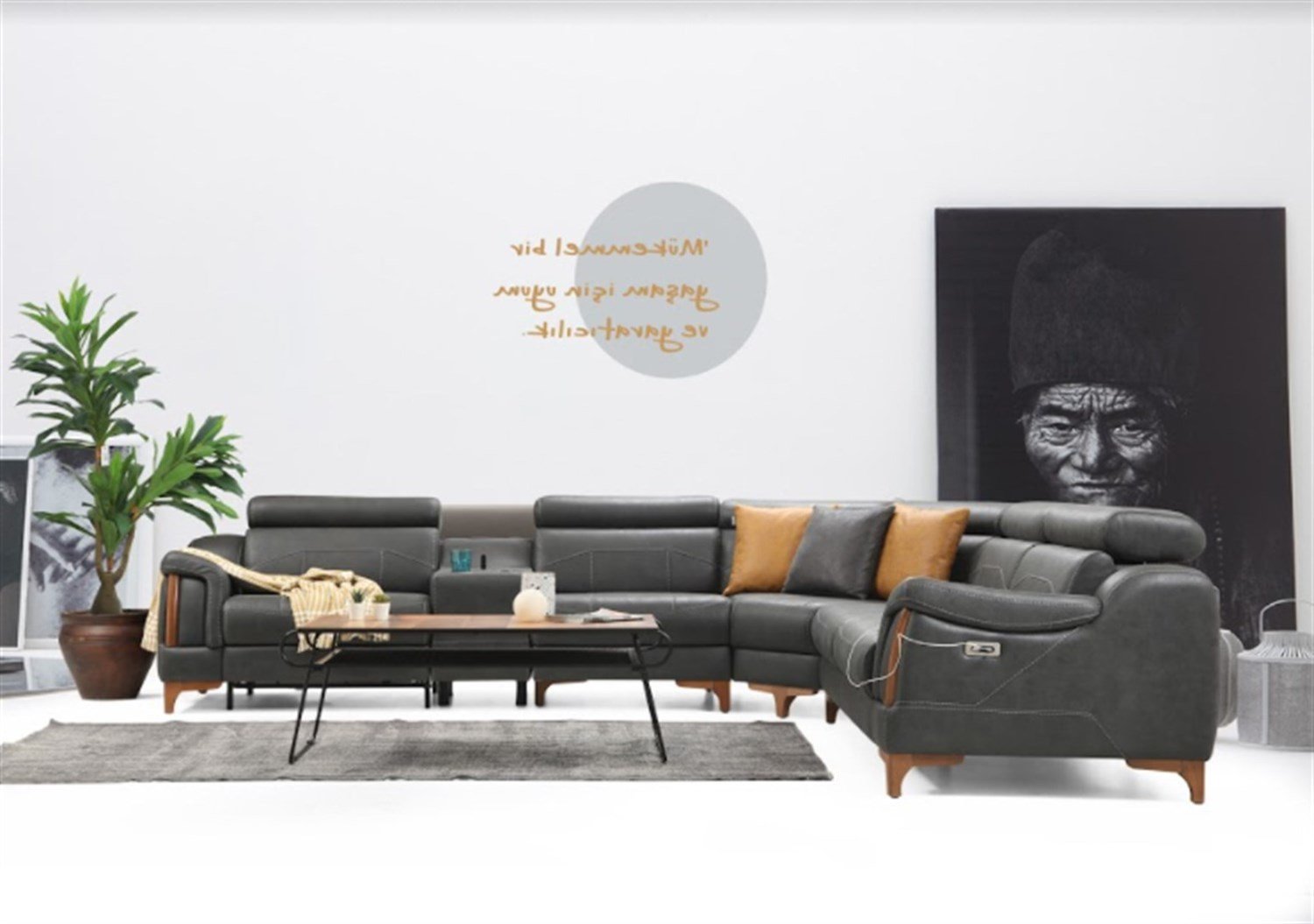 Dekorbizden Rio Köşe Koltuk Takımı Zen