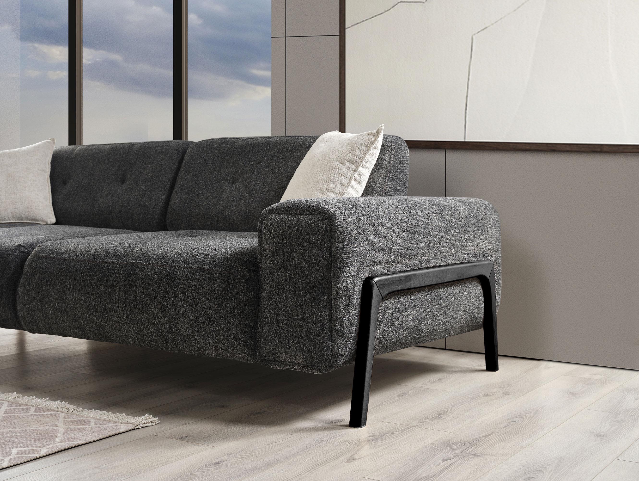 Dekorbizden Rolex Koltuk Takımı Siyah