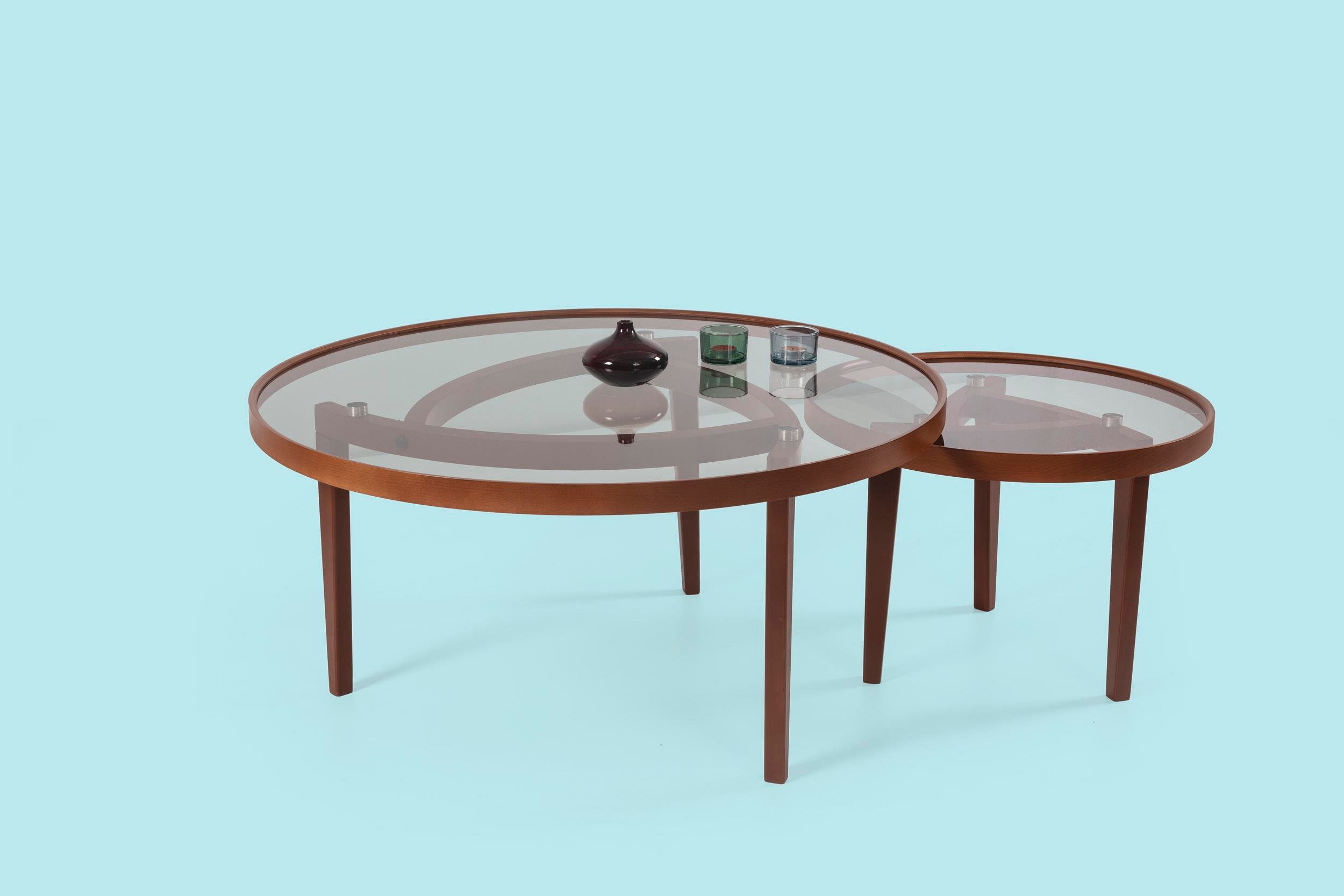 Dekorbizden Rose Orta Sehpa Seti 6004