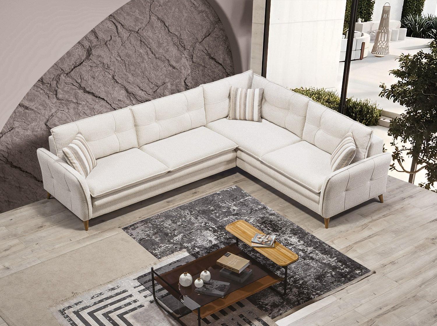 Dekorbizden Rosse  Köşe Koltuk Çift Kollu 