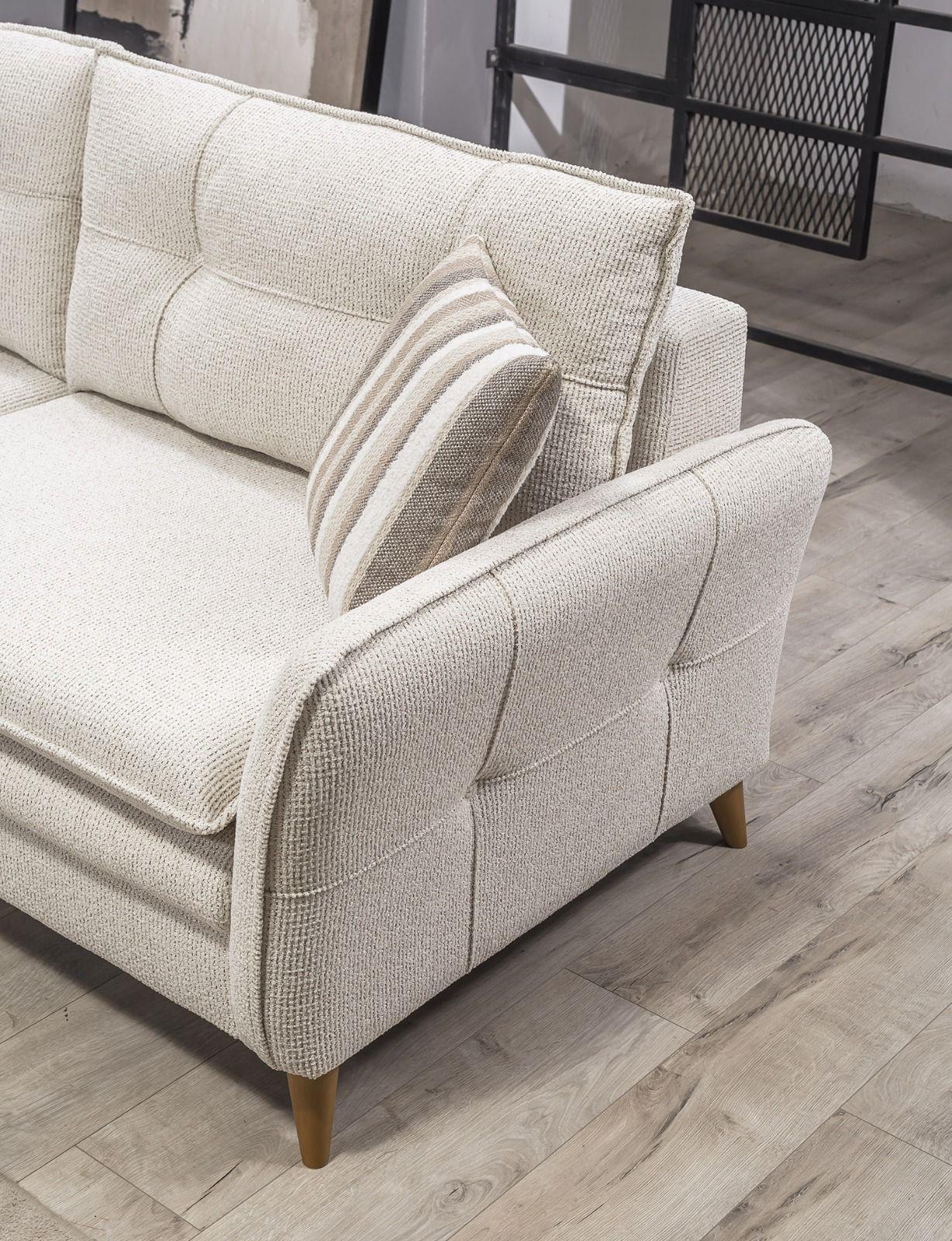 Dekorbizden Rosse  Köşe Koltuk Çift Kollu 