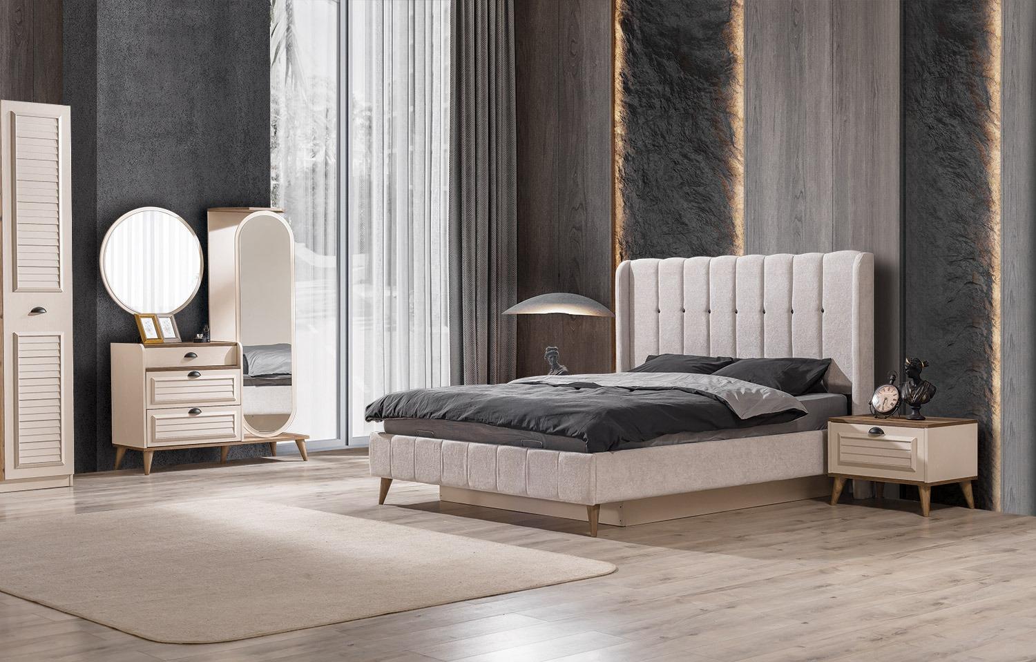 Dekorbizden Rota Yatak Odası Karyola