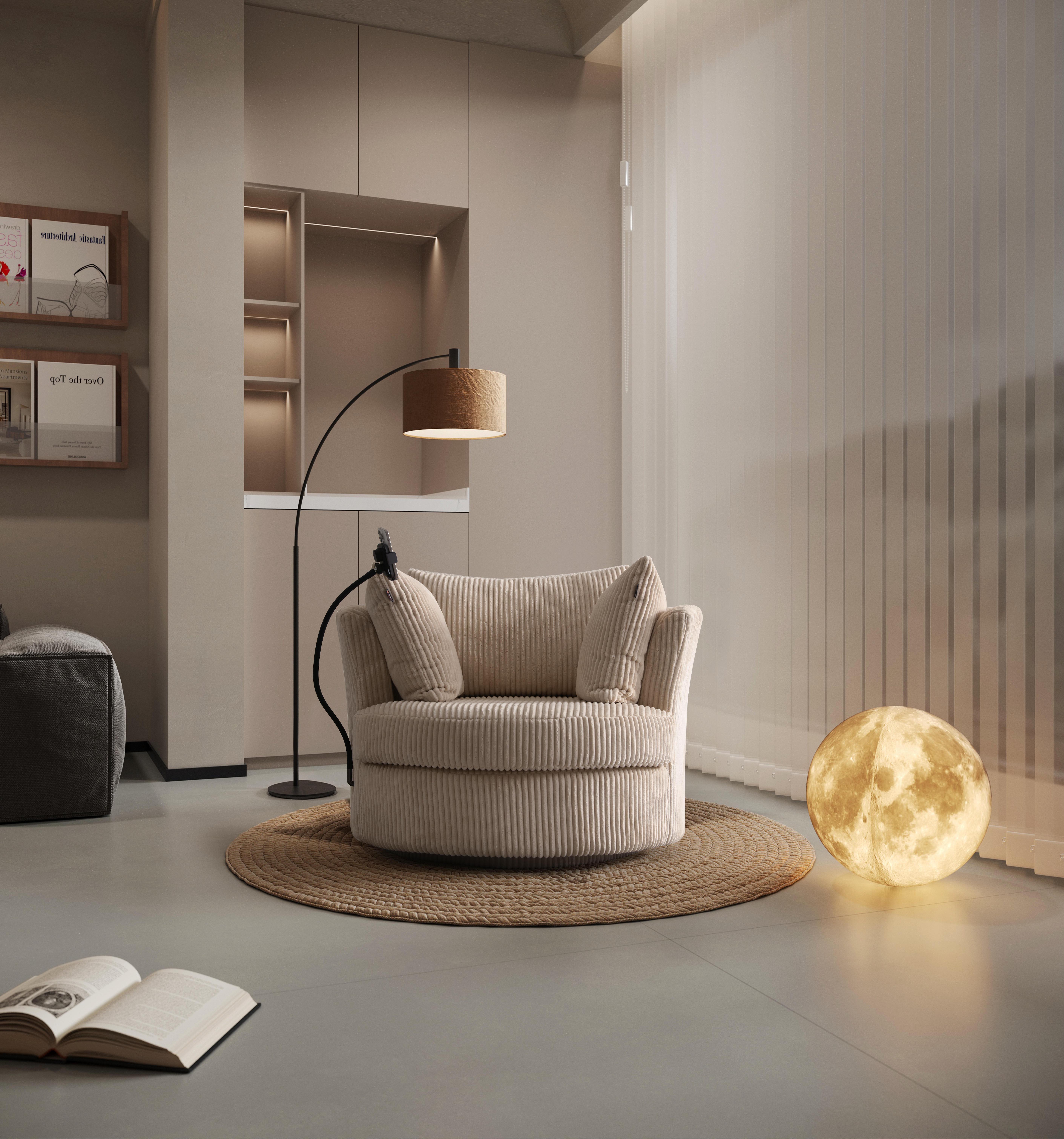 Dekorbizden Round Baba Koltuğu