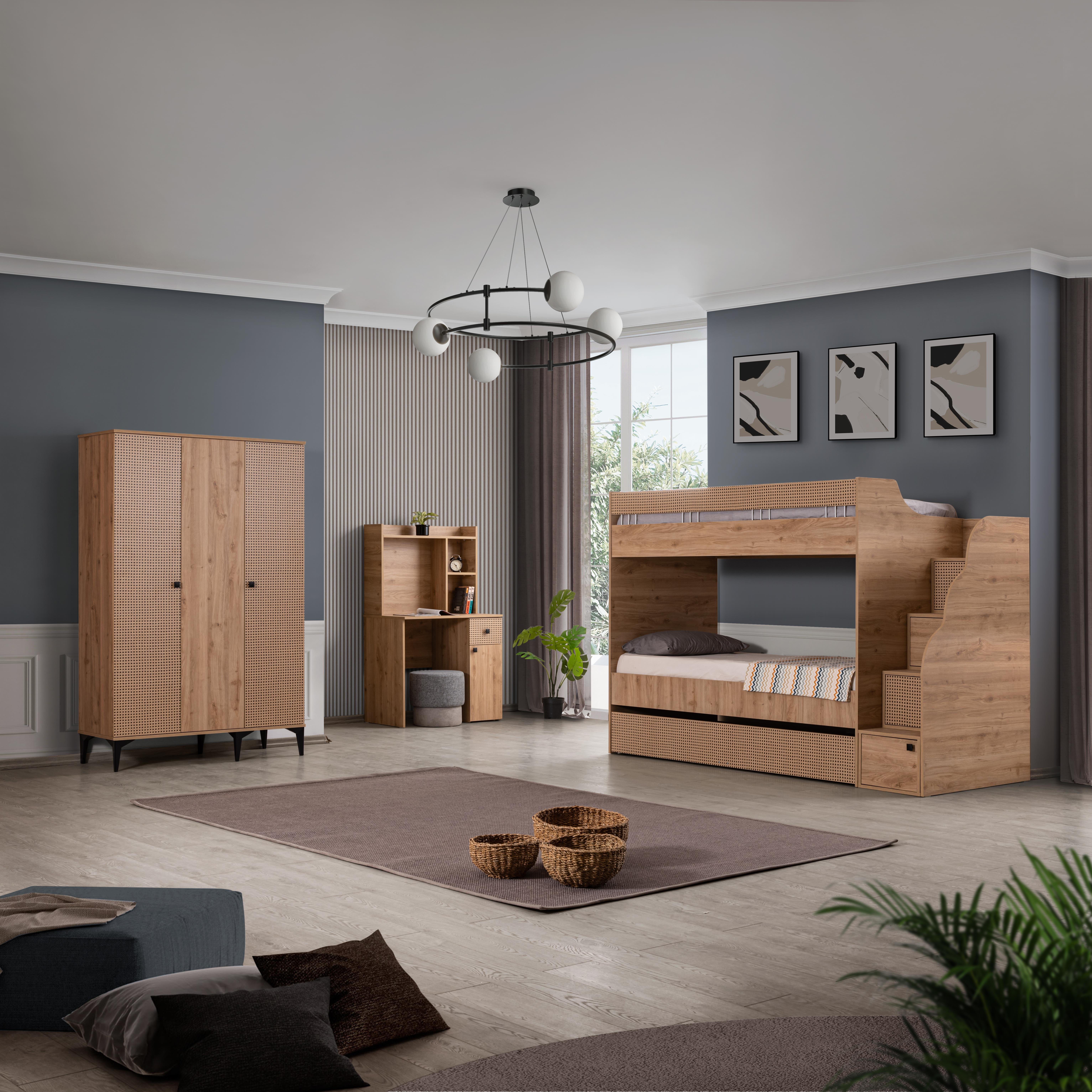 Dekorbizden Rustik 3'lü Complex Ranza Set