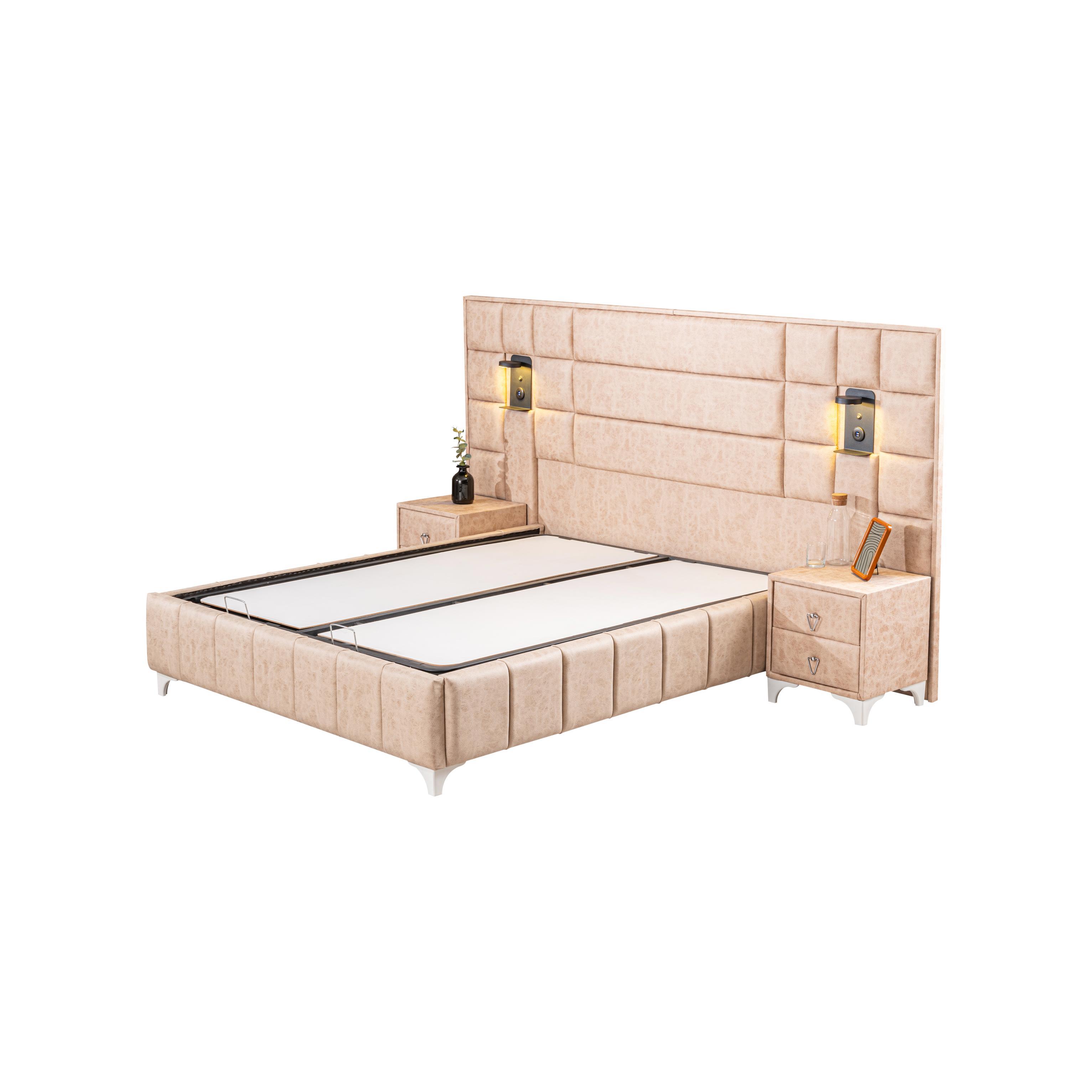 Dekorbizden Satin Karyola Set 