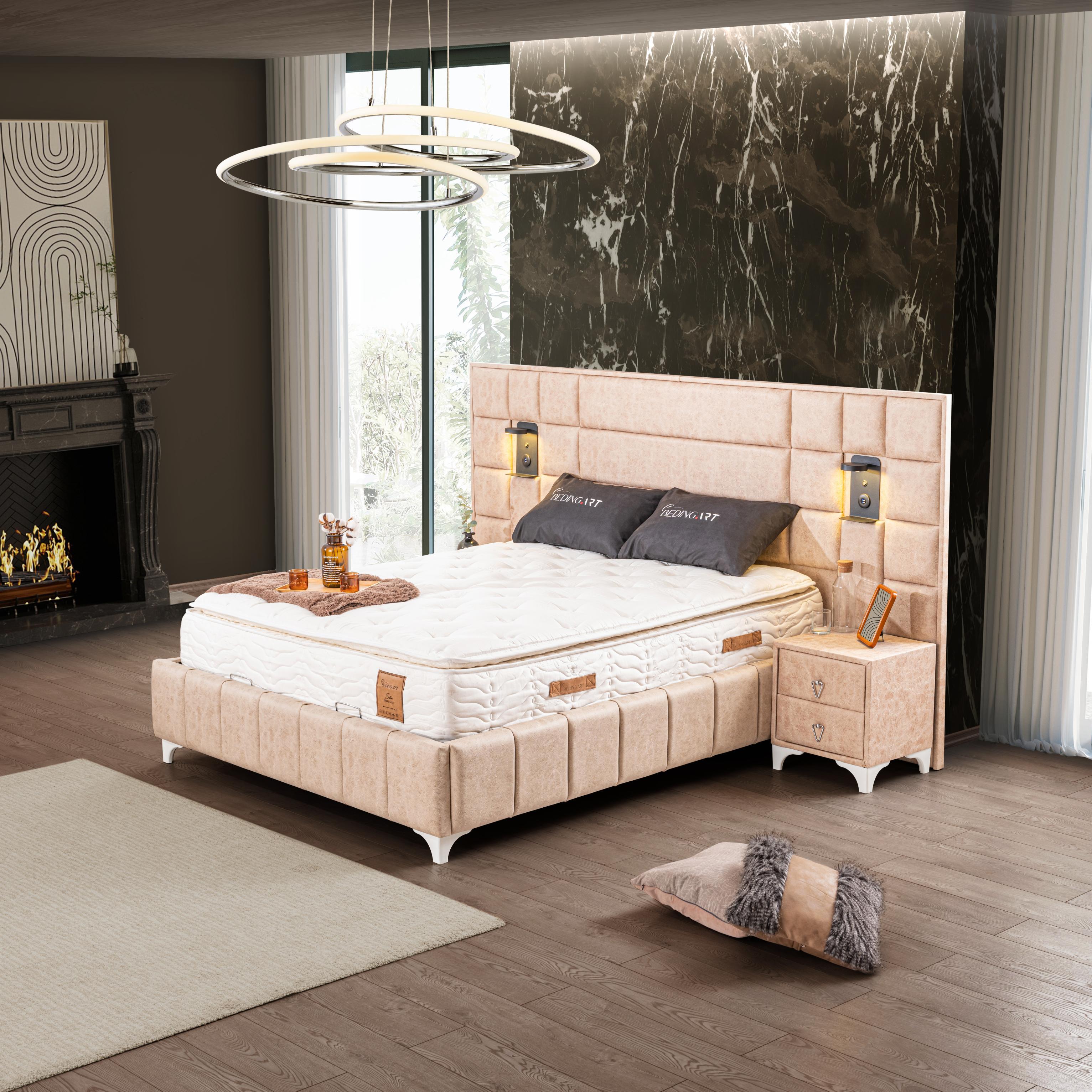 Dekorbizden Satin Karyola Set 