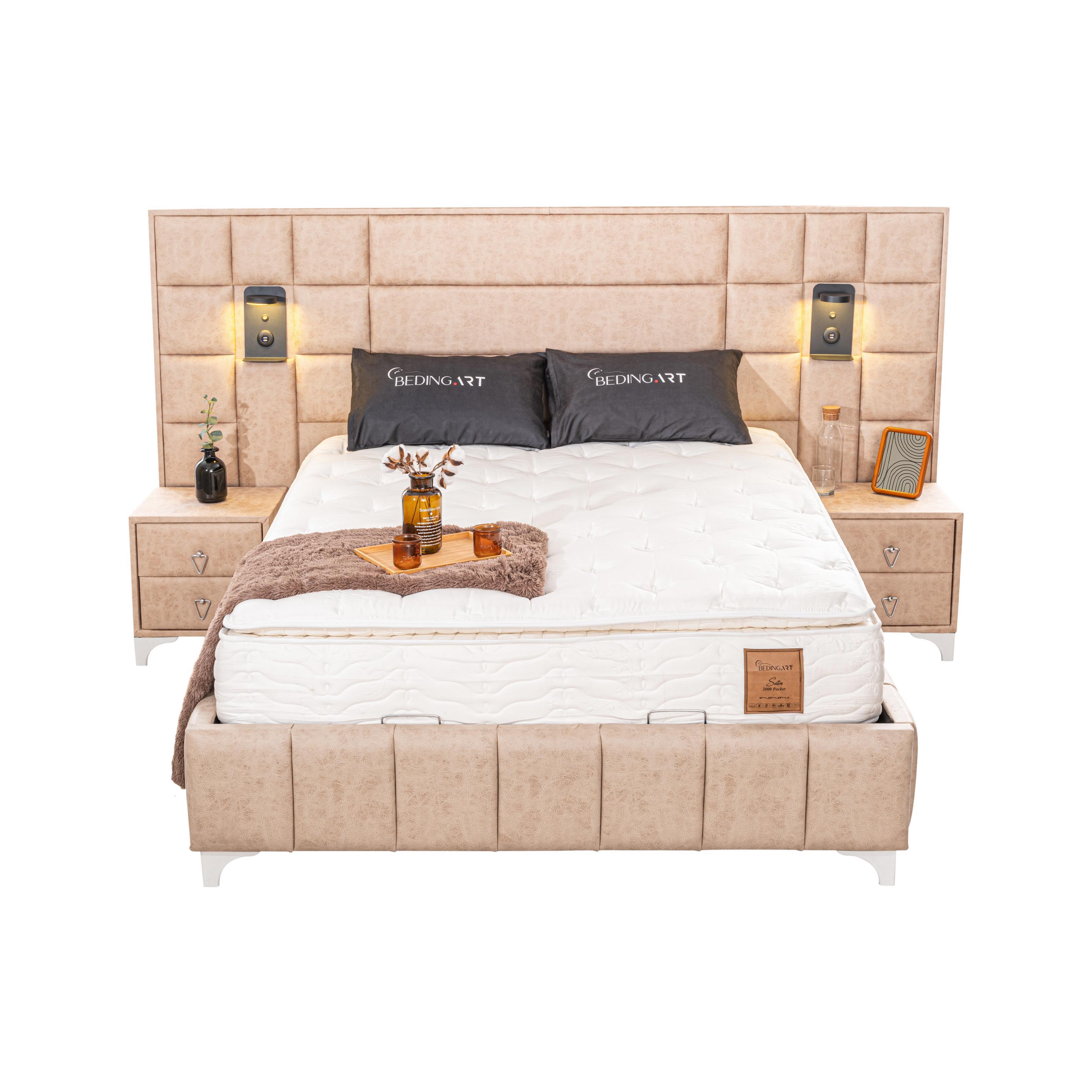 Dekorbizden Satin Karyola Set 