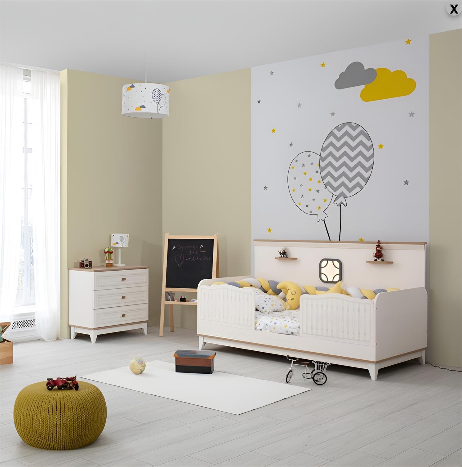 Dekorbizden Sedir Genç Montessöri Karyola