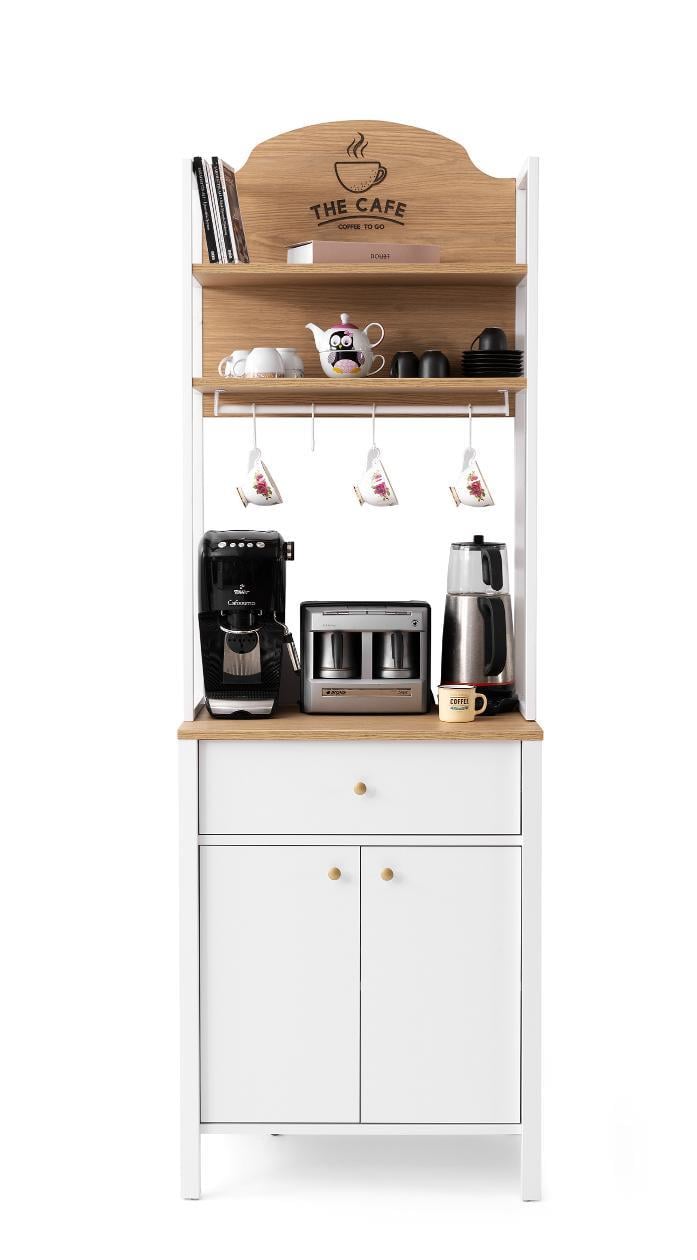 Dekorbizden Seta Kahve Köşesi Beyaz