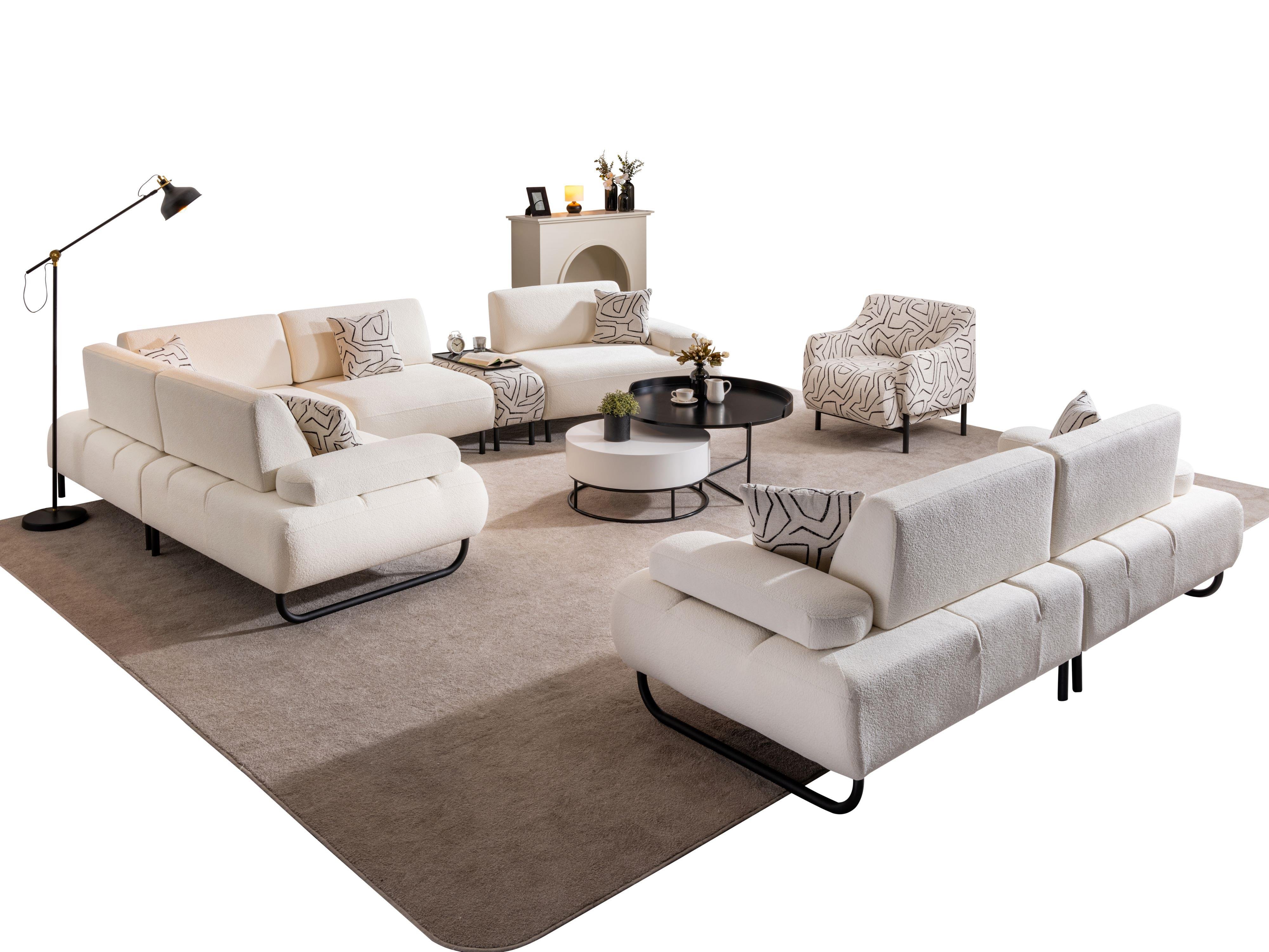 Dekorbizden Simay Köşe Koltuk (Sehpalı)