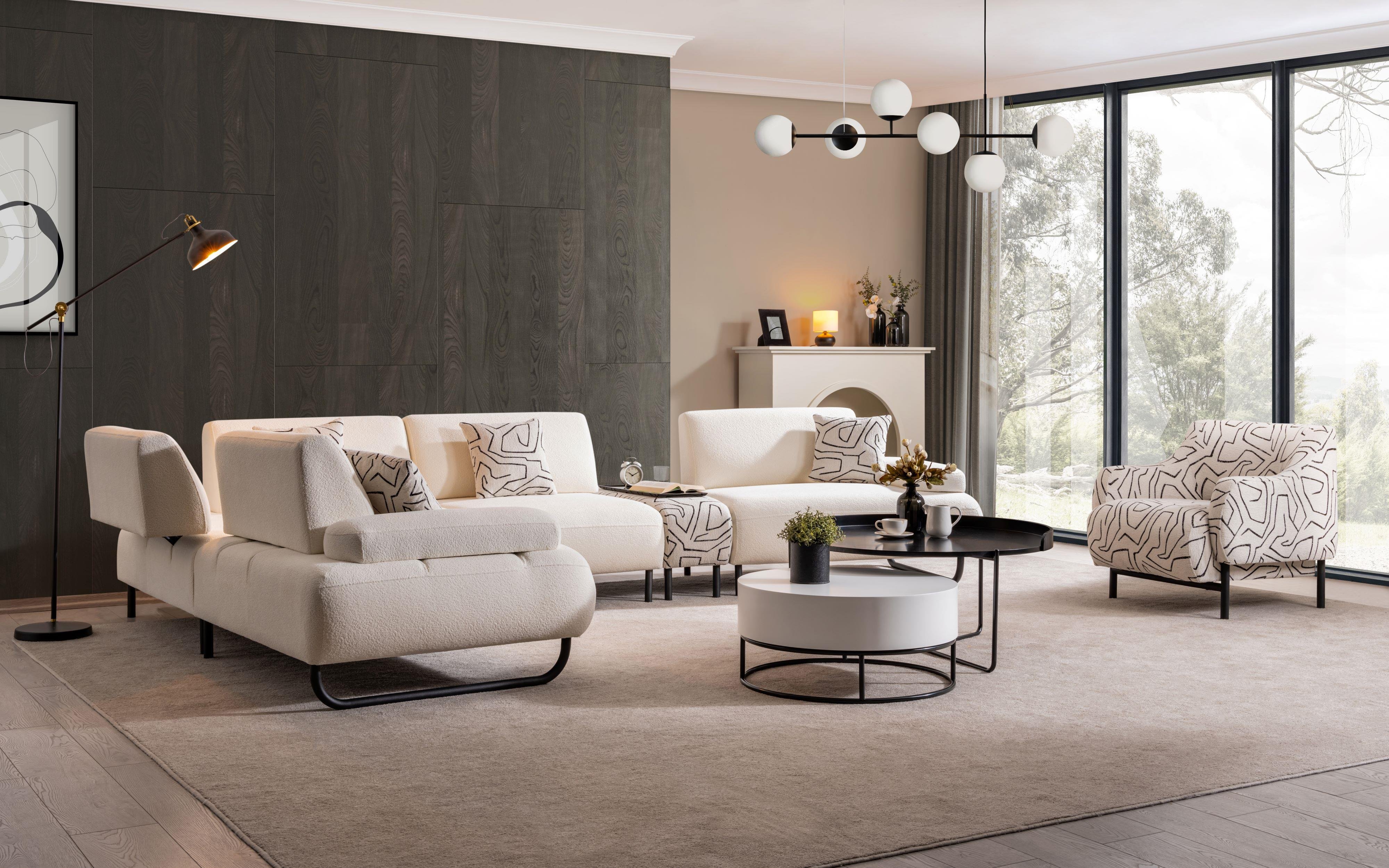 Dekorbizden Simay Köşeli Koltuk Takımı