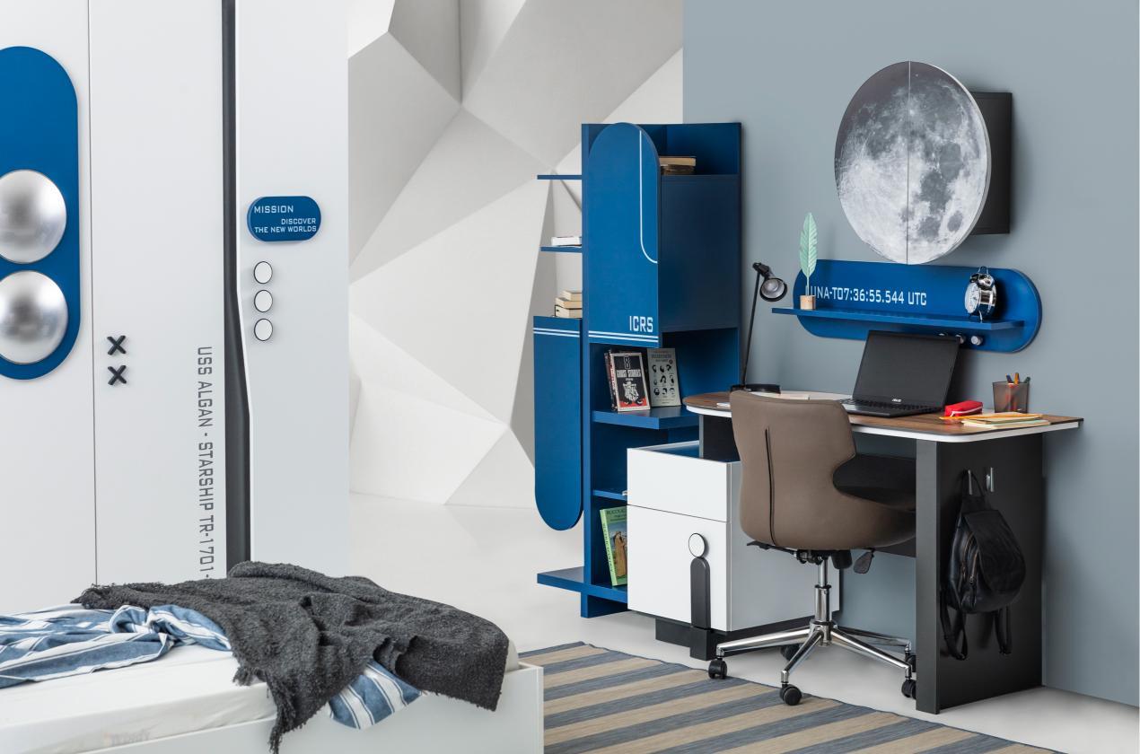 Dekorbizden Space 7 Genç Odası Çalışma Masası 