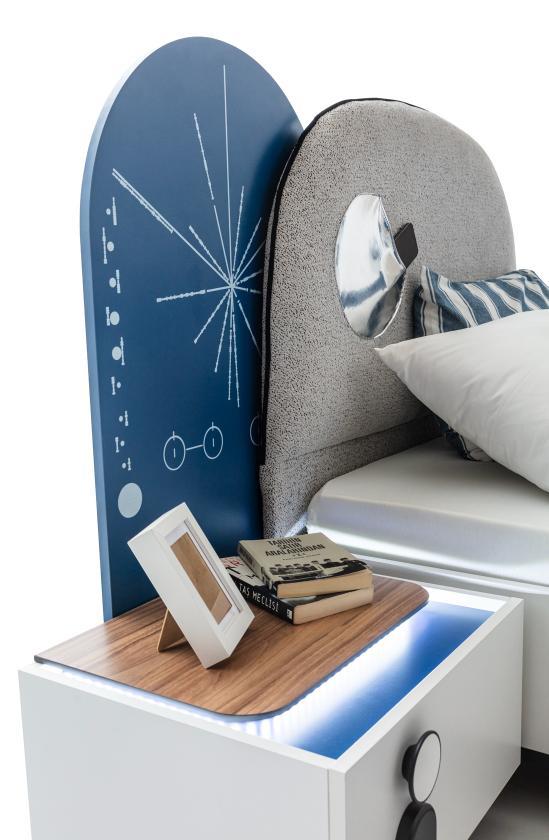 Dekorbizden Space 7 Genç Odası Komodin