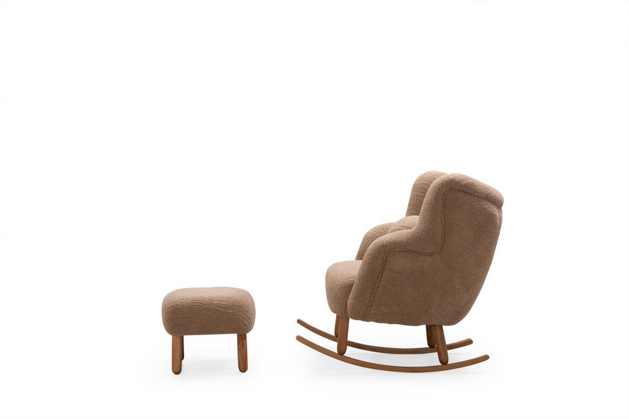 Dekorbizden Tofi Sallanan Berjer Puflu