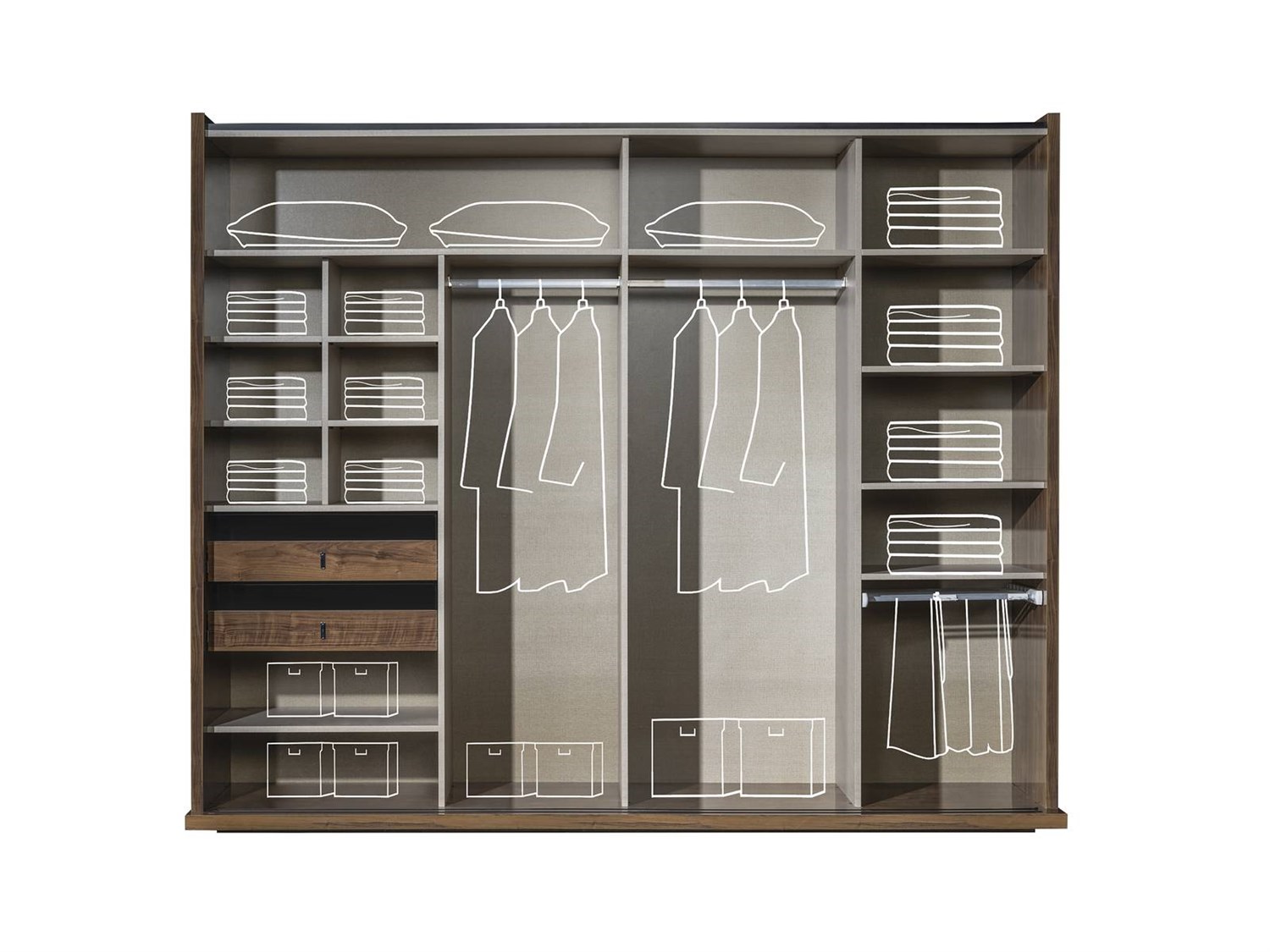 Dekorbizden Tokyo Yatak Odası Gardırobu