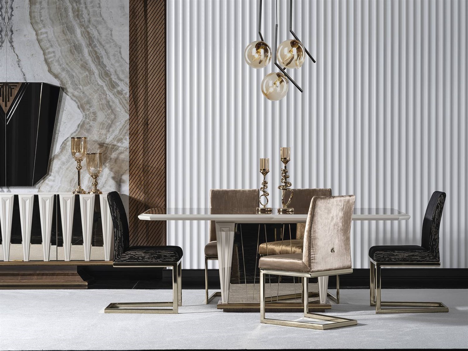 Dekorbizden Tokyo Yemek Odası Masa 