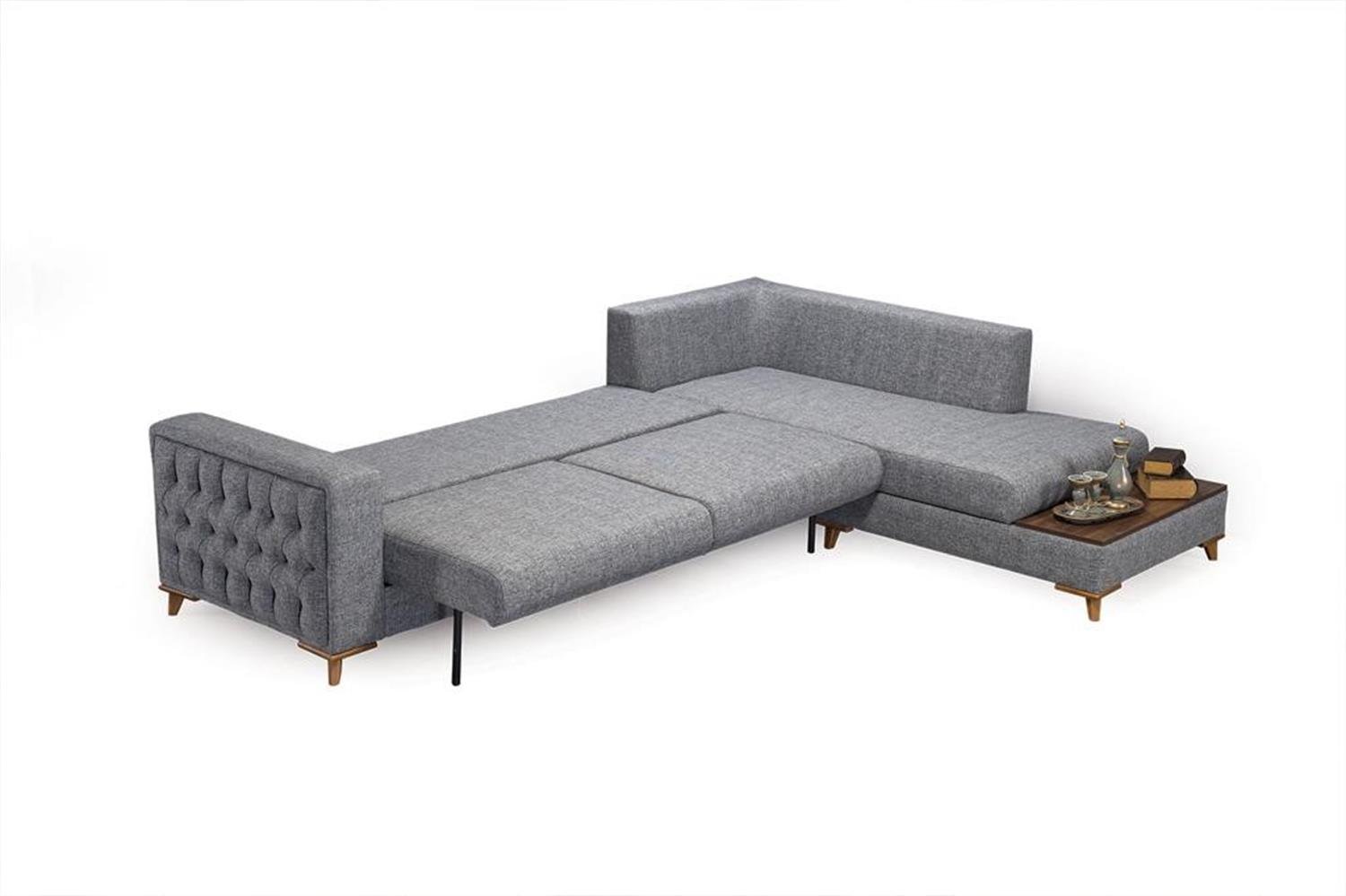 Dekorbizden Uygar Sandıklı Ve Yataklı Köşe Koltuk