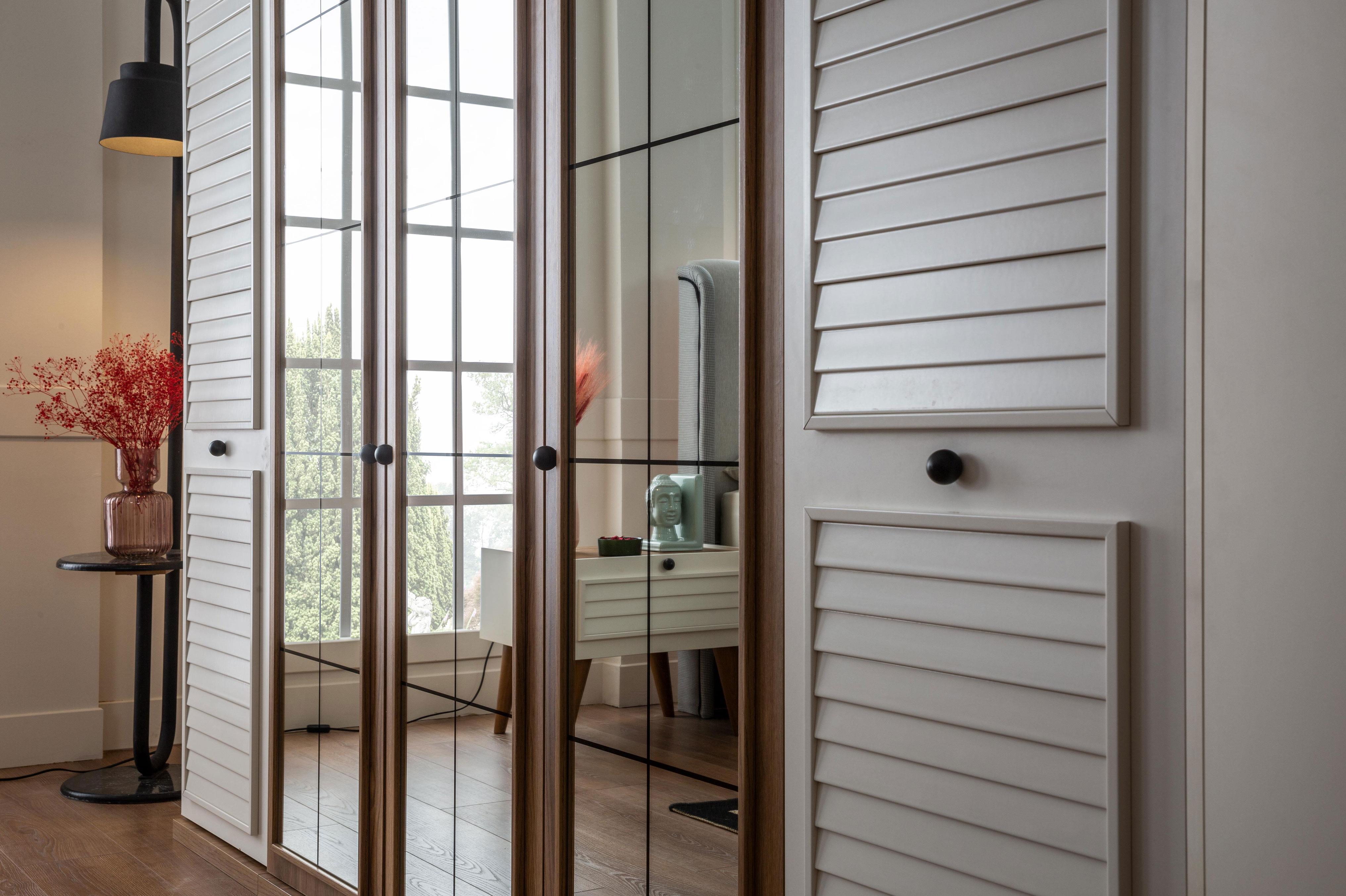 Dekorbizden Verona Yatak Odası Gardırop Beyaz