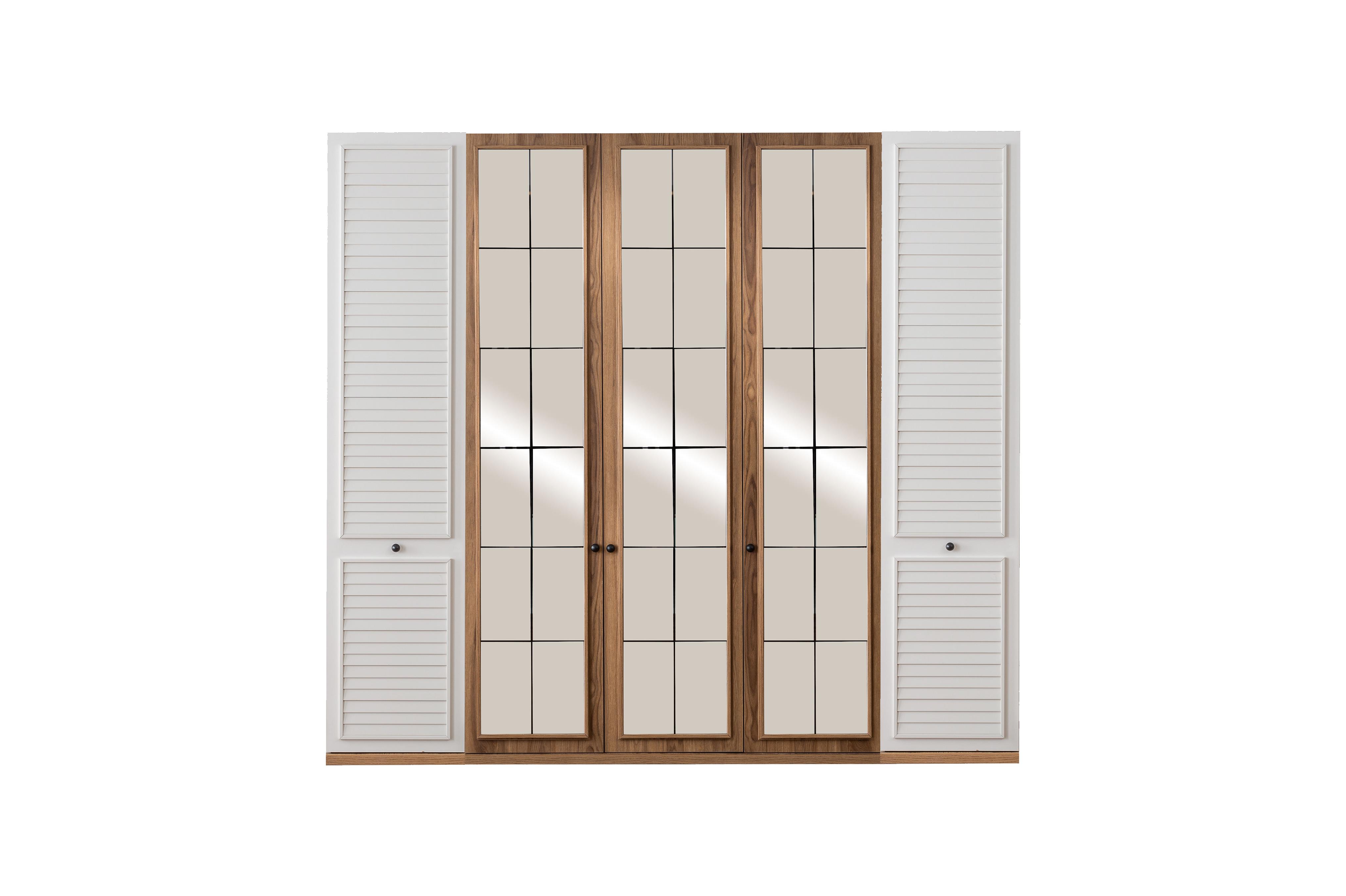 Dekorbizden Verona Yatak Odası Gardırop Beyaz