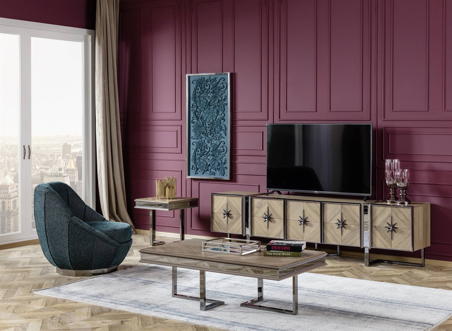 Dekorbizden Voga TV Ünitesi