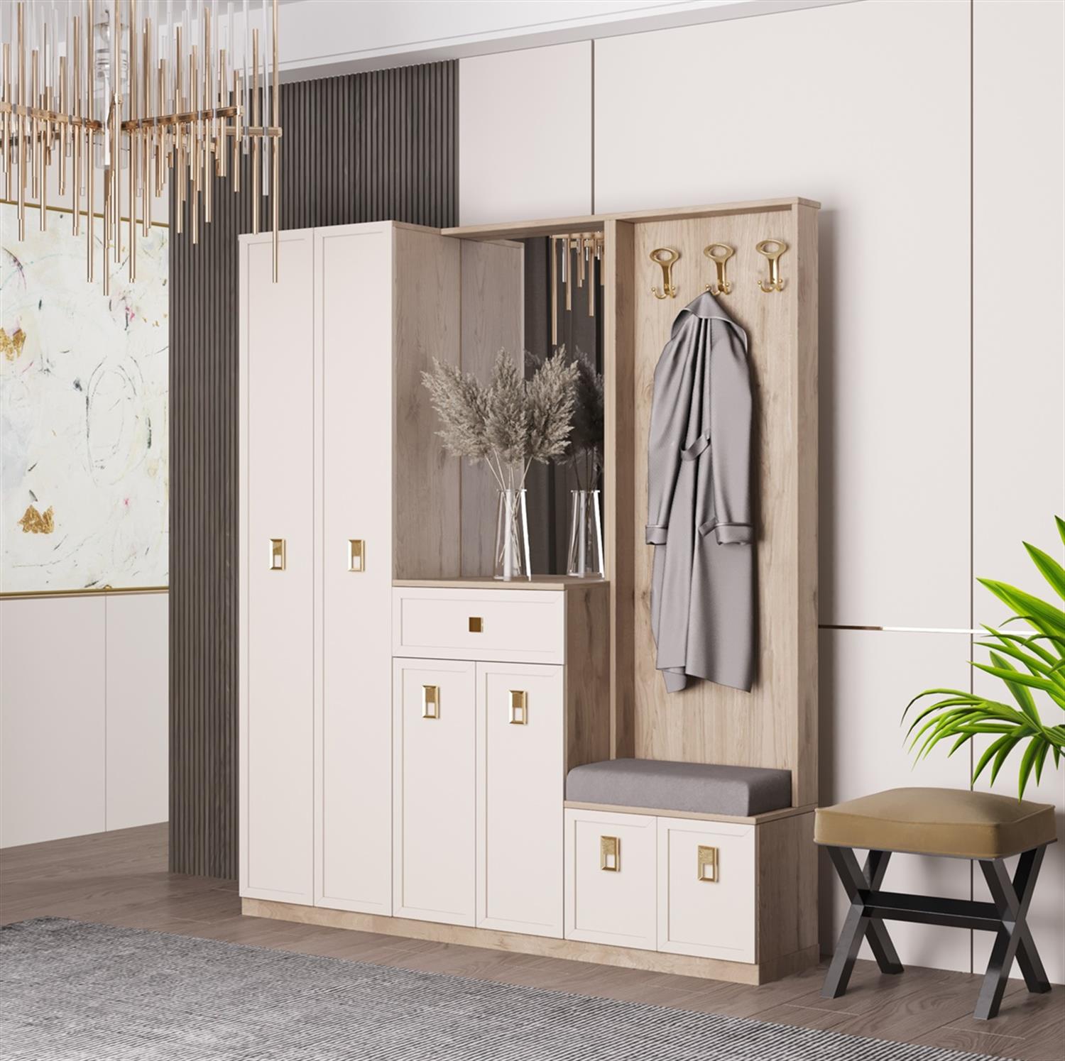 Dekorbizden Yıldız Portmanto