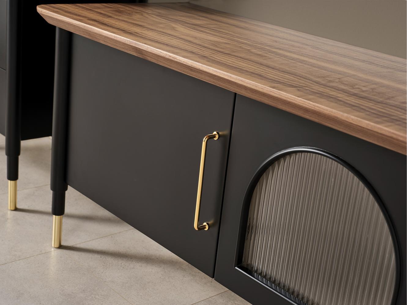 Dekorbizden Yıldız Tv Ünitesi (Siyah)