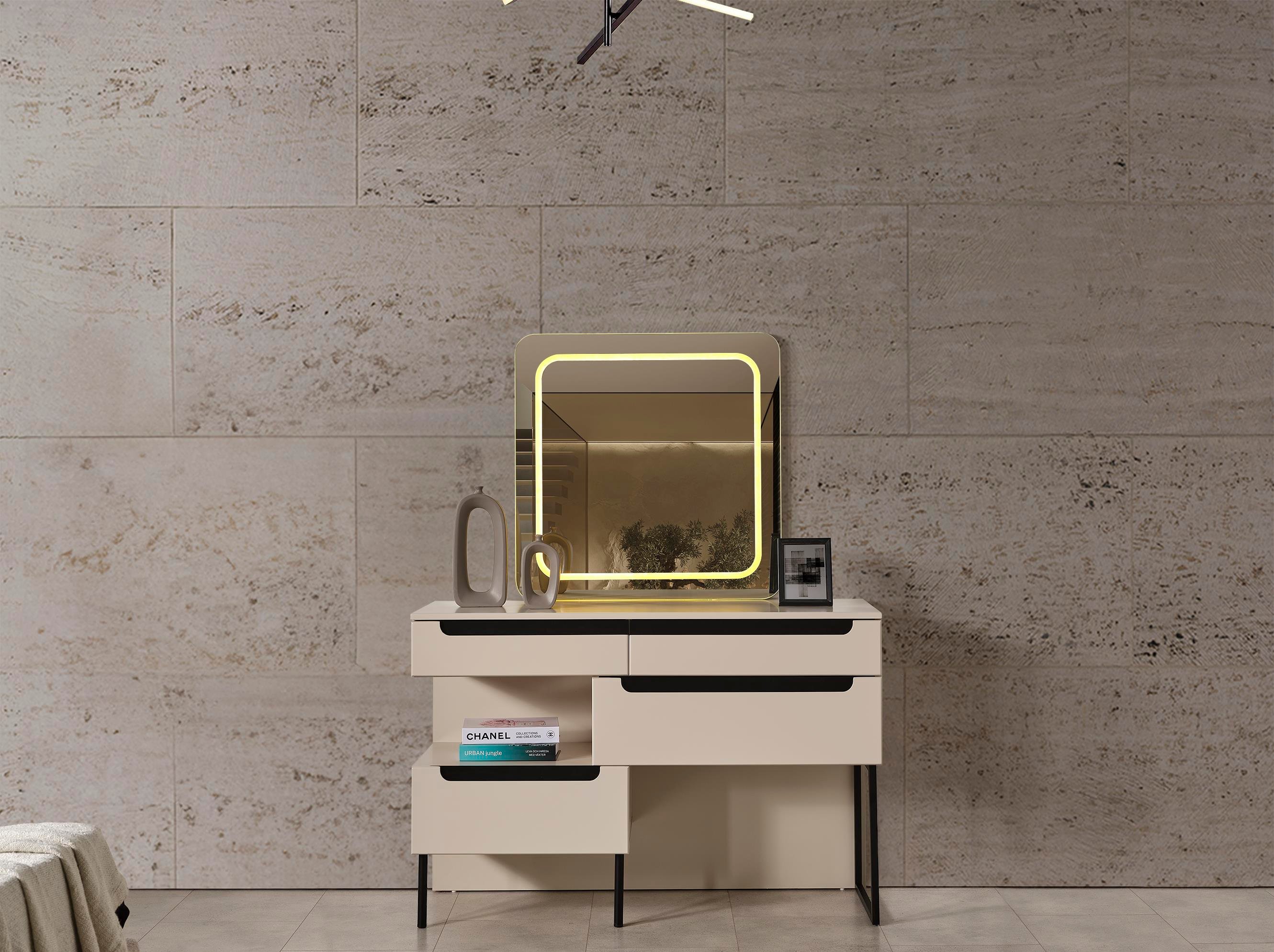 Dekorbizden Zara Siyah Yatak Odası Takımı 